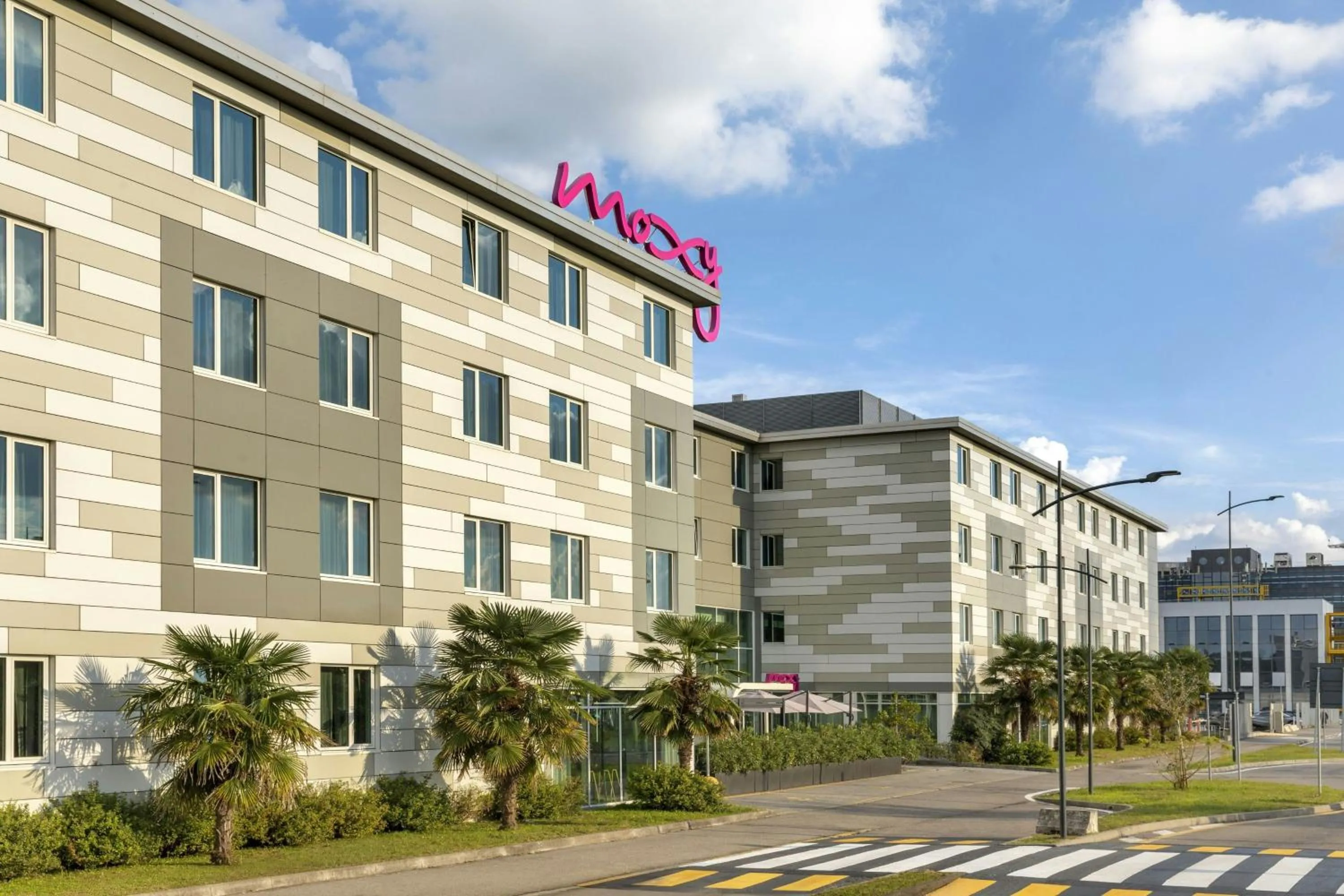 Property building in Moxy Milan Malpensa Airport