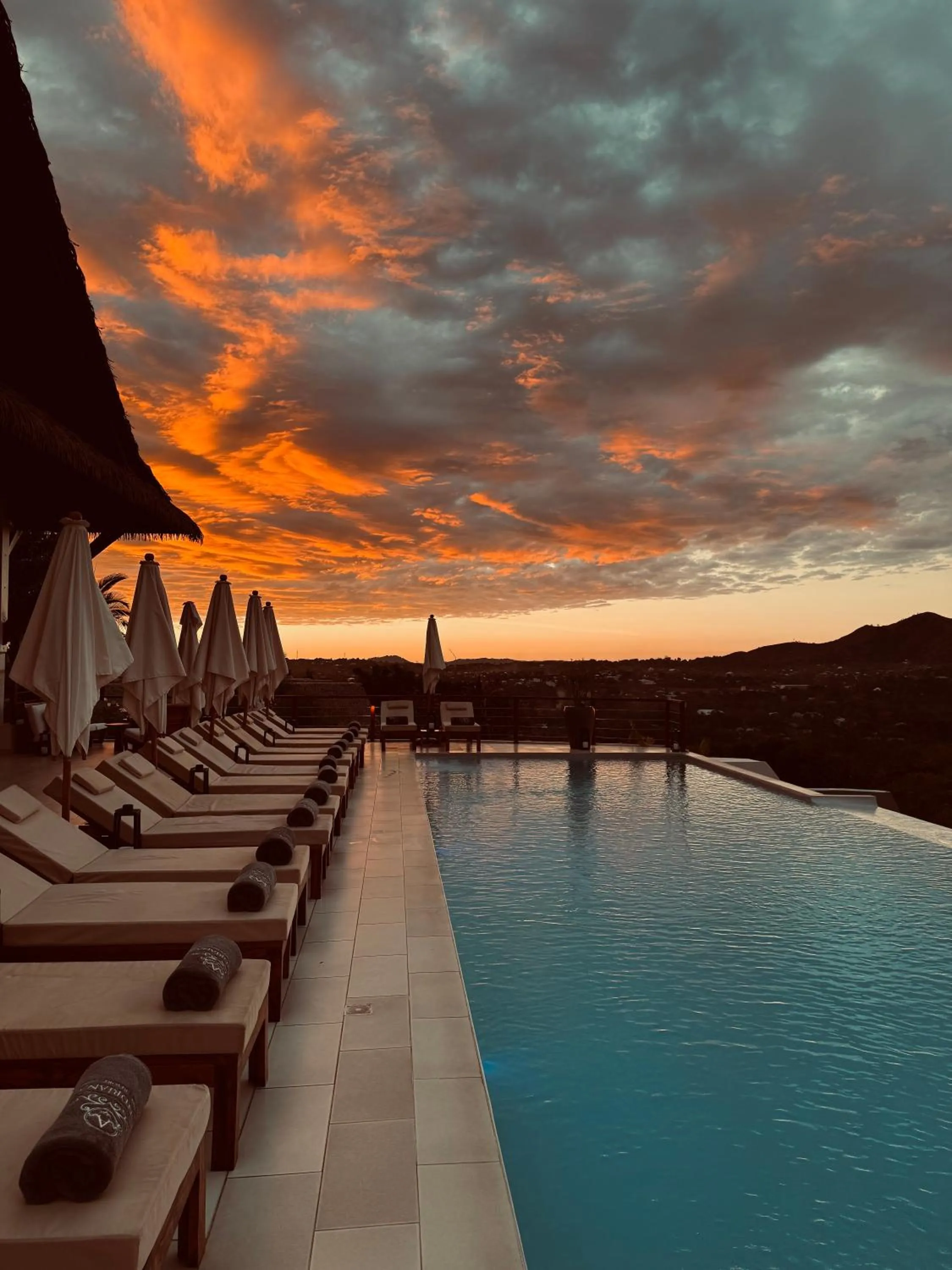 Swimming pool in Andriana Resort & Spa