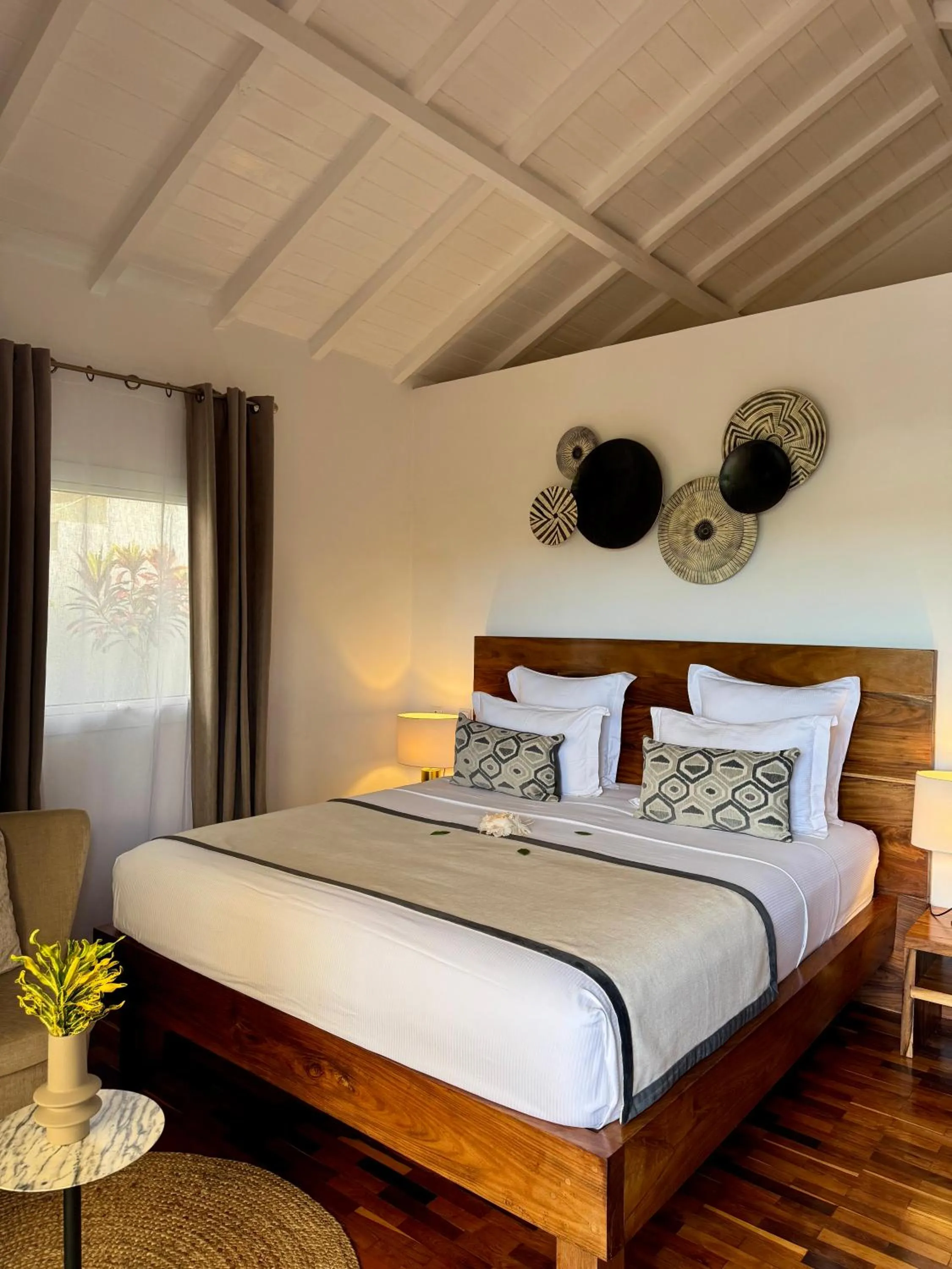 Bed in Andriana Resort & Spa