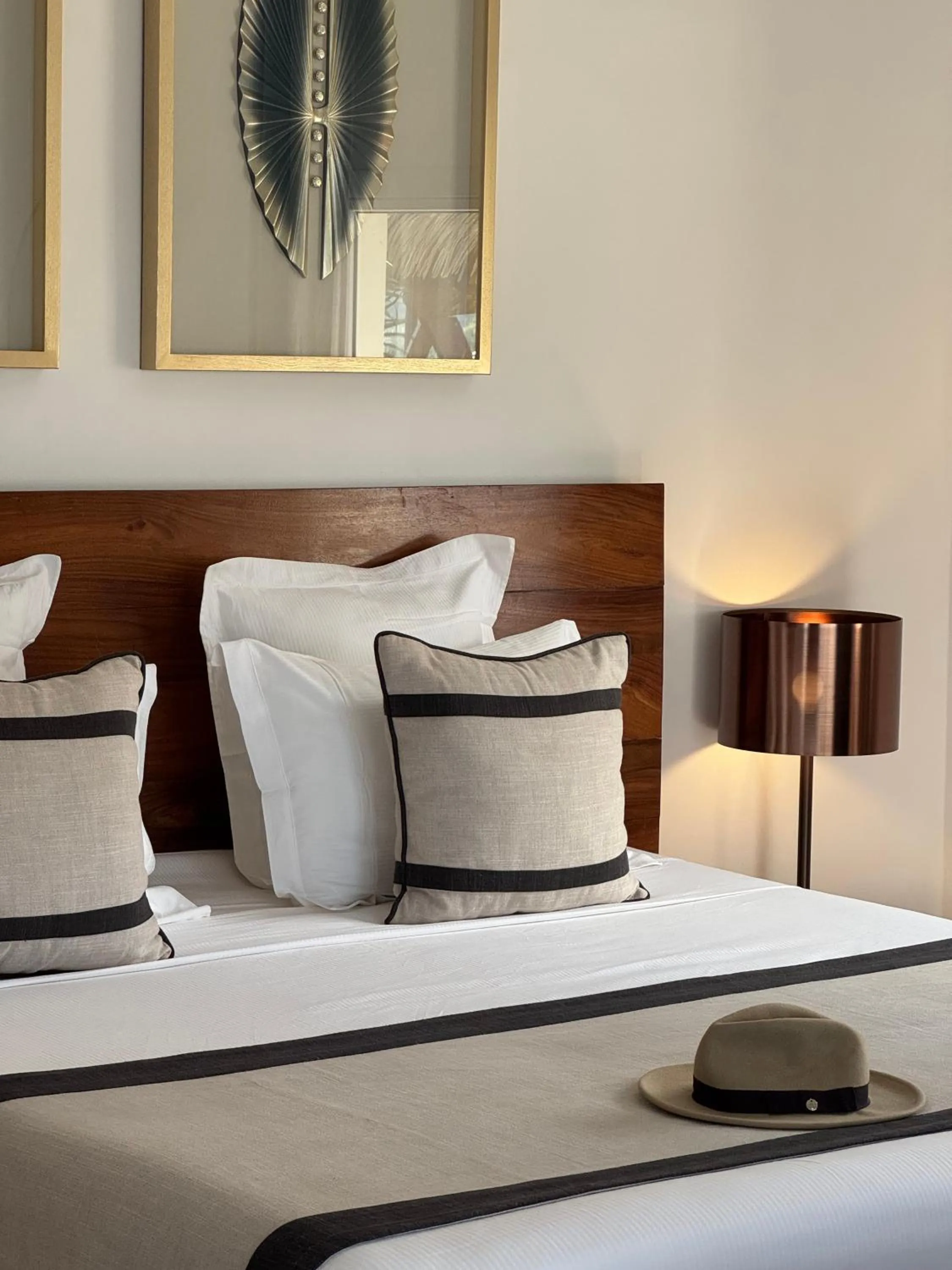 Bed in Andriana Resort & Spa