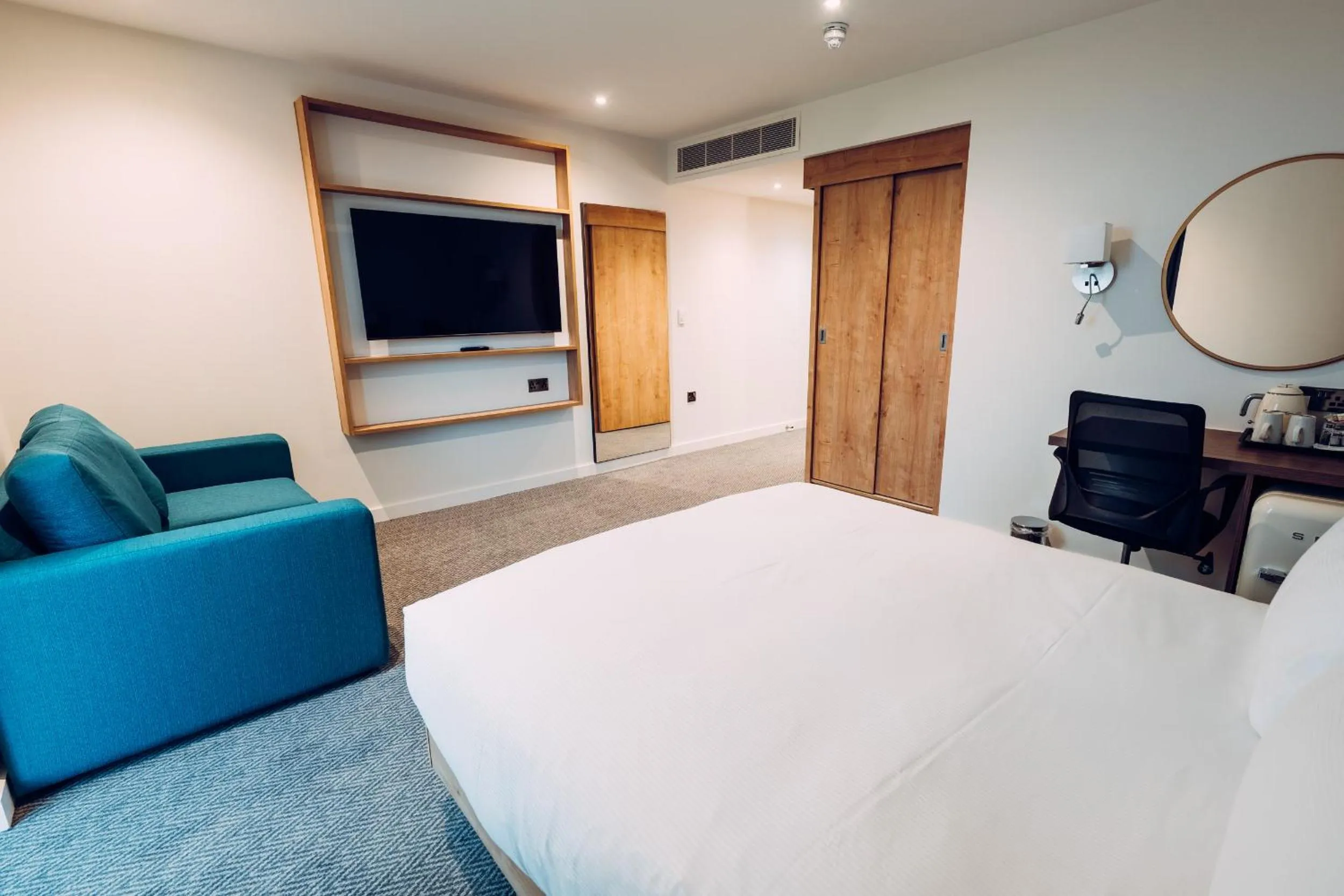 Bed in Hilton Garden Inn Manchester Emirates Old Trafford