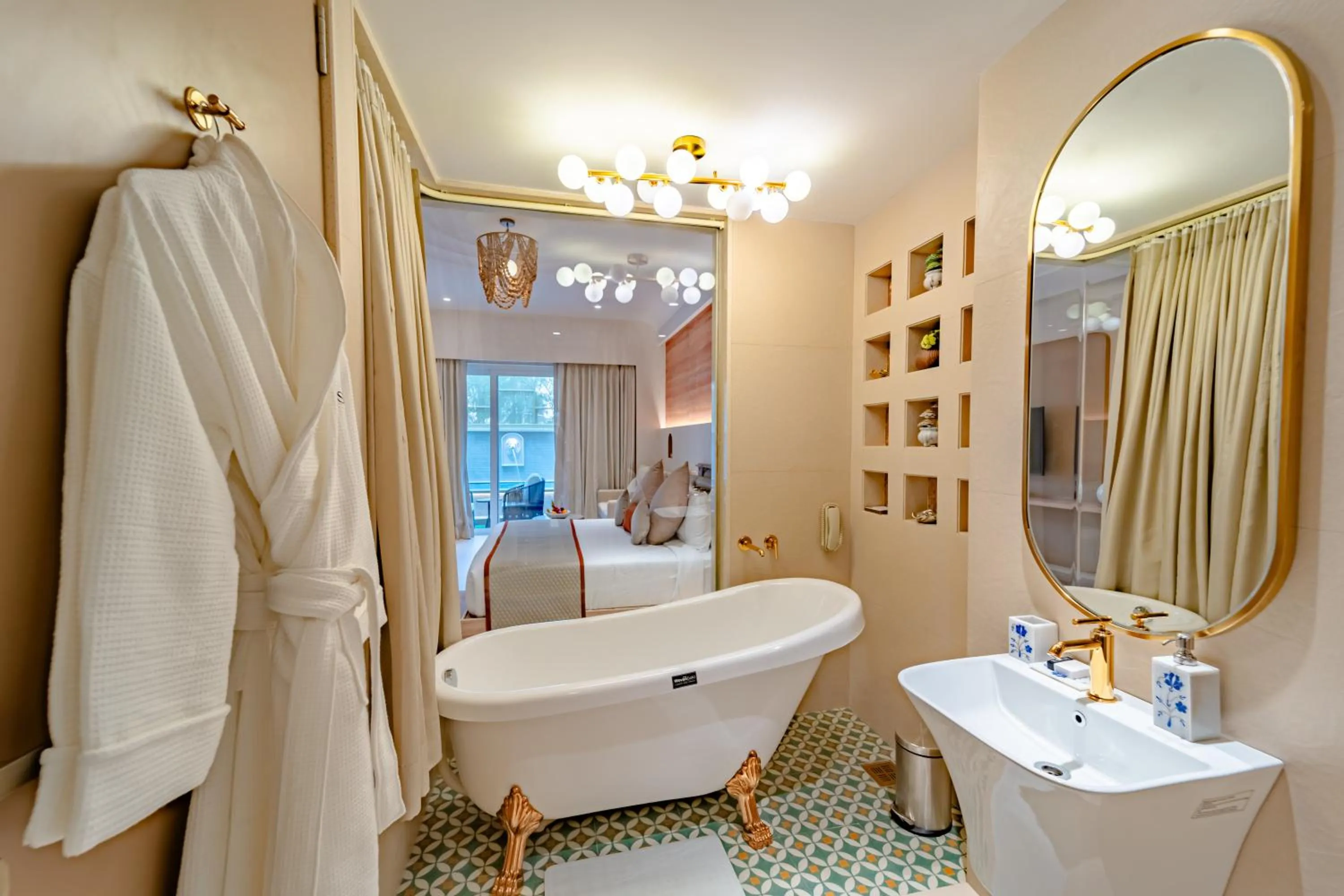 Bathroom in Sayaji Indore