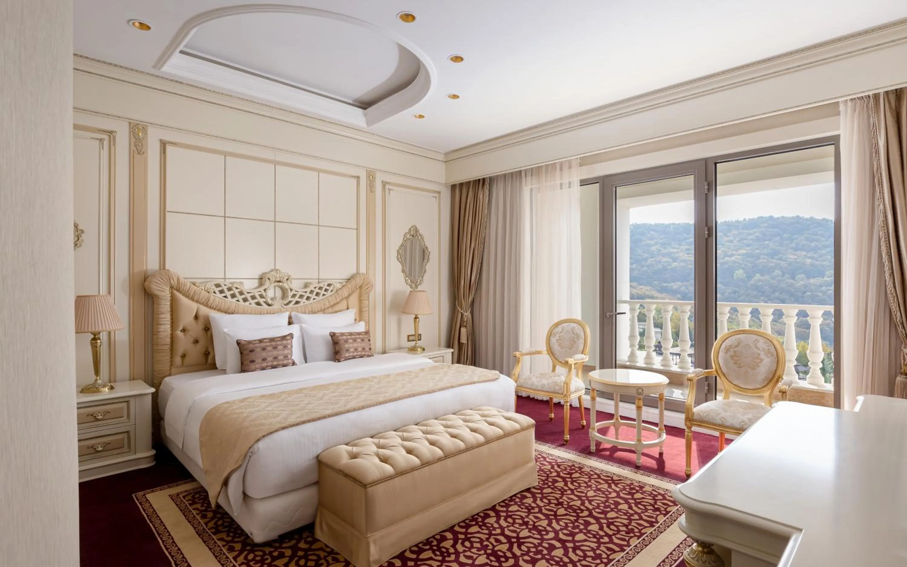 Bedroom, Bed in Shamakhi Palace Sharadil