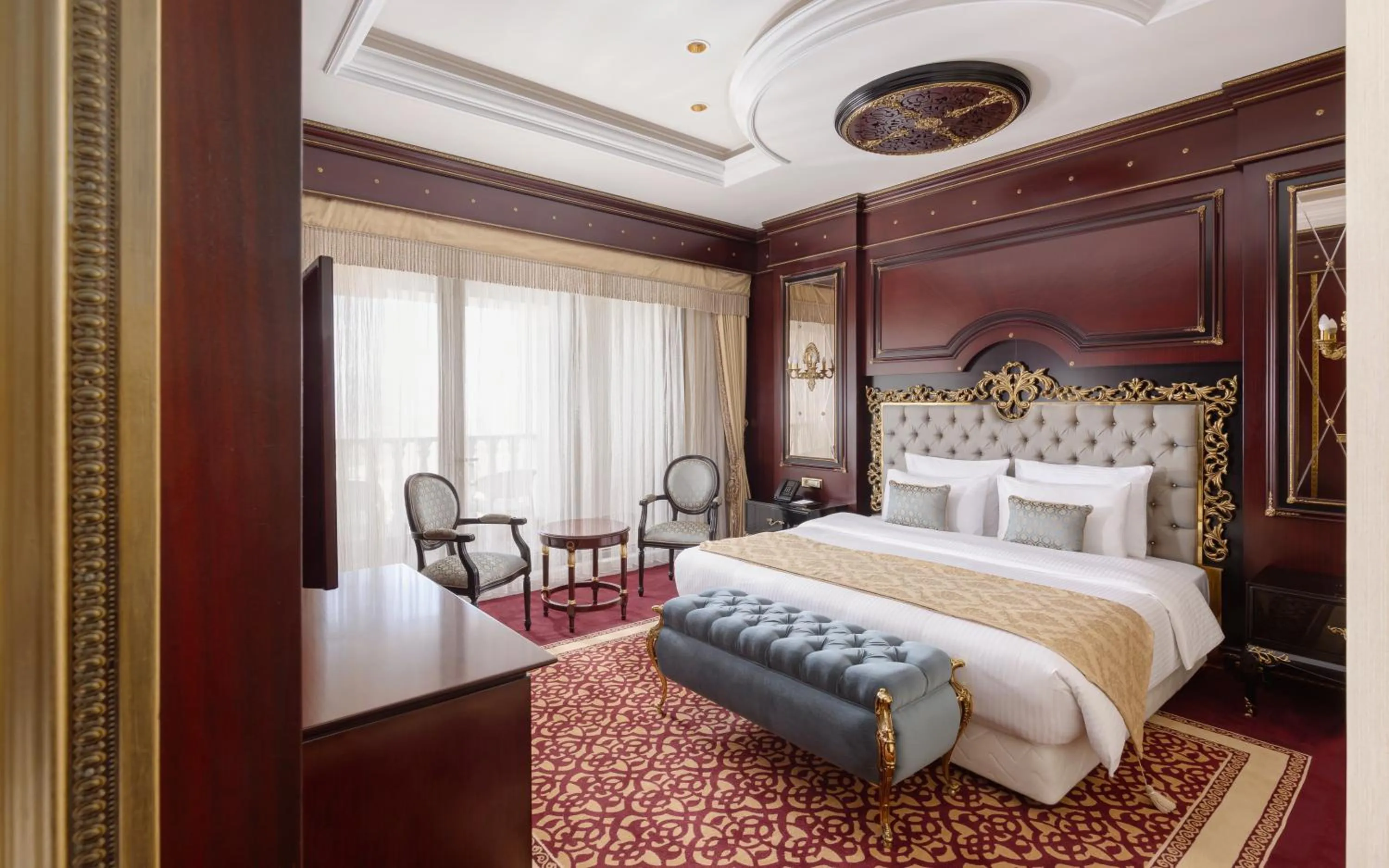 Bedroom, Bed in Shamakhi Palace Sharadil