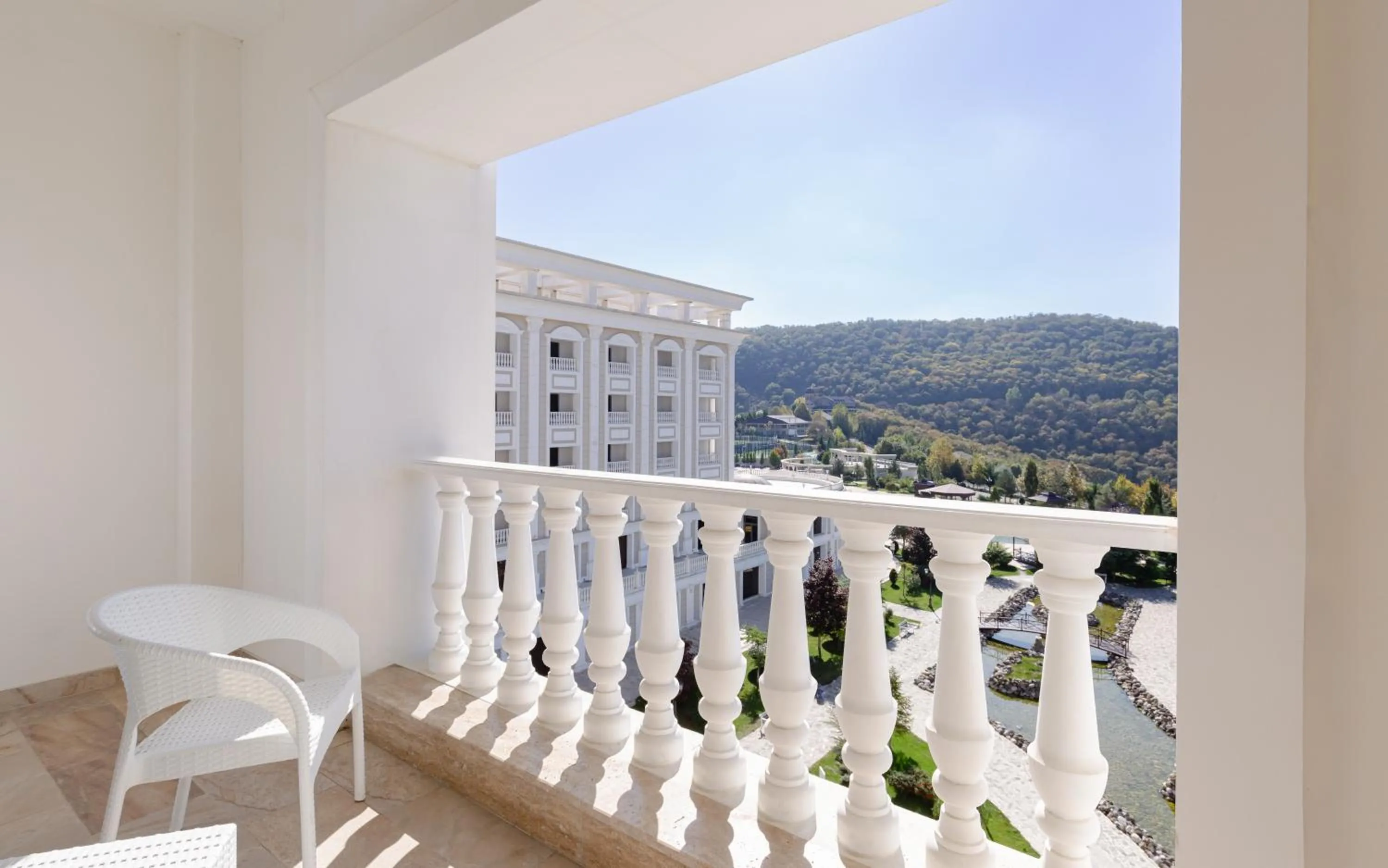 Balcony/Terrace in Shamakhi Palace Sharadil