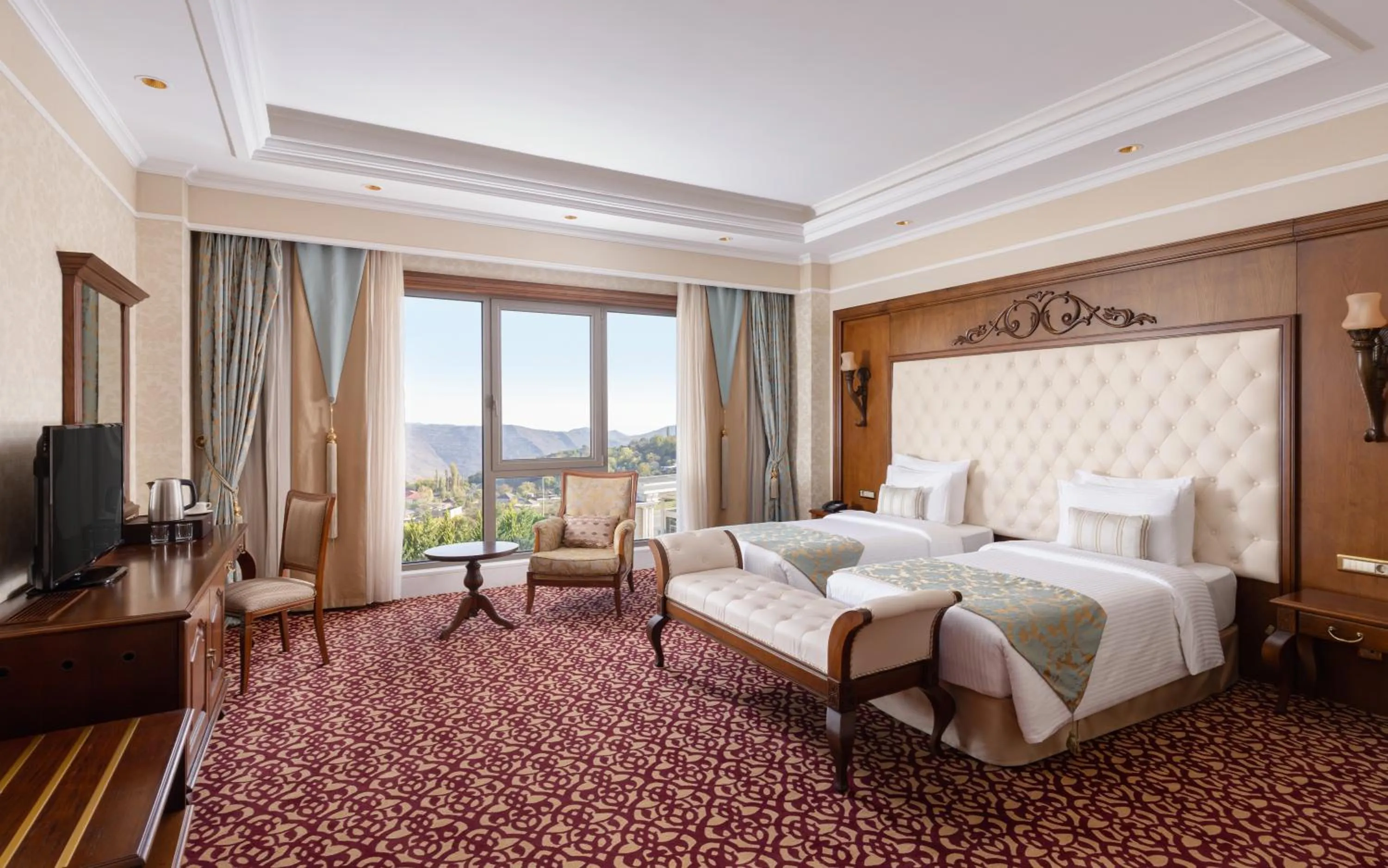 Bedroom, Bed in Shamakhi Palace Sharadil