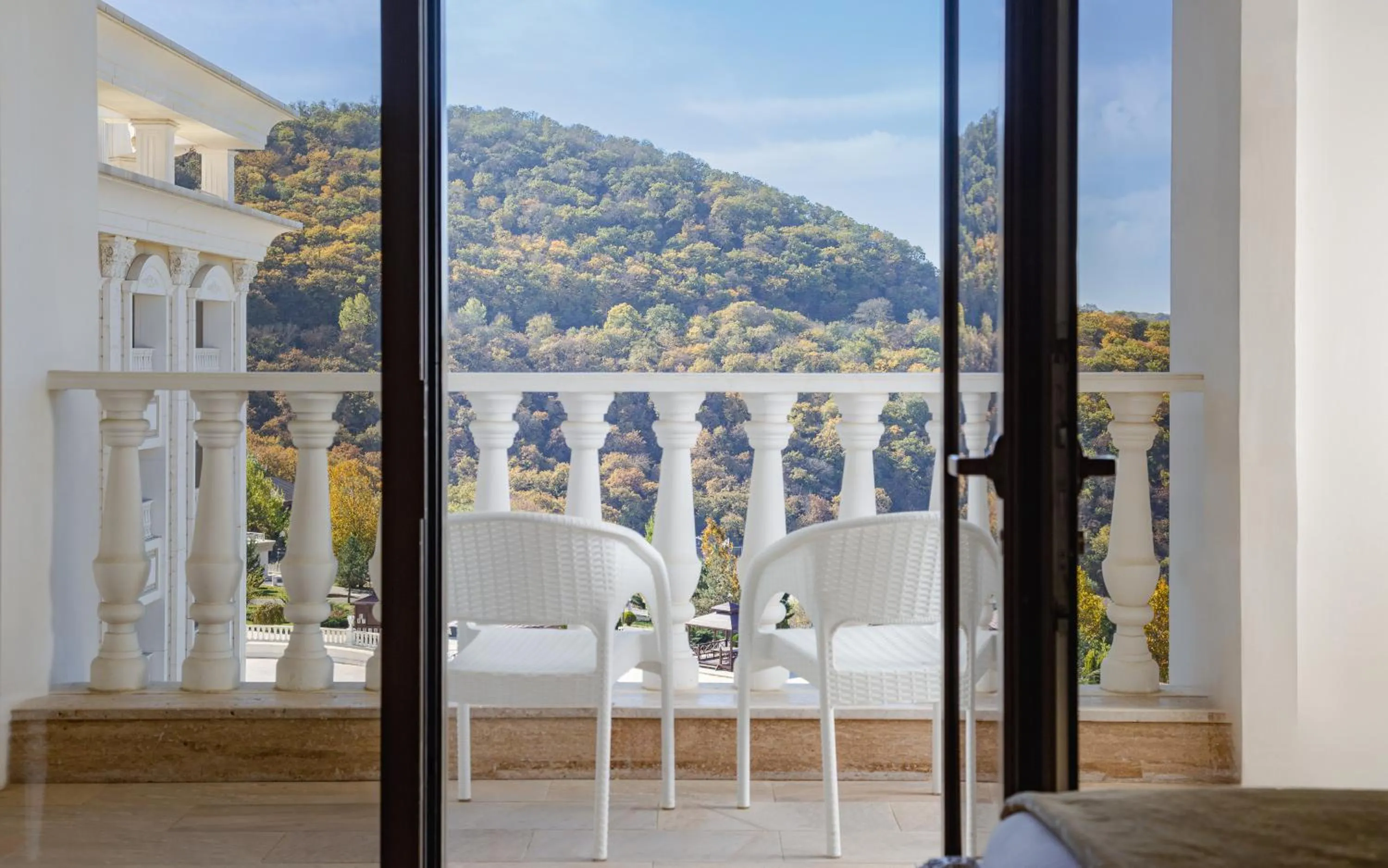 Balcony/Terrace in Shamakhi Palace Sharadil