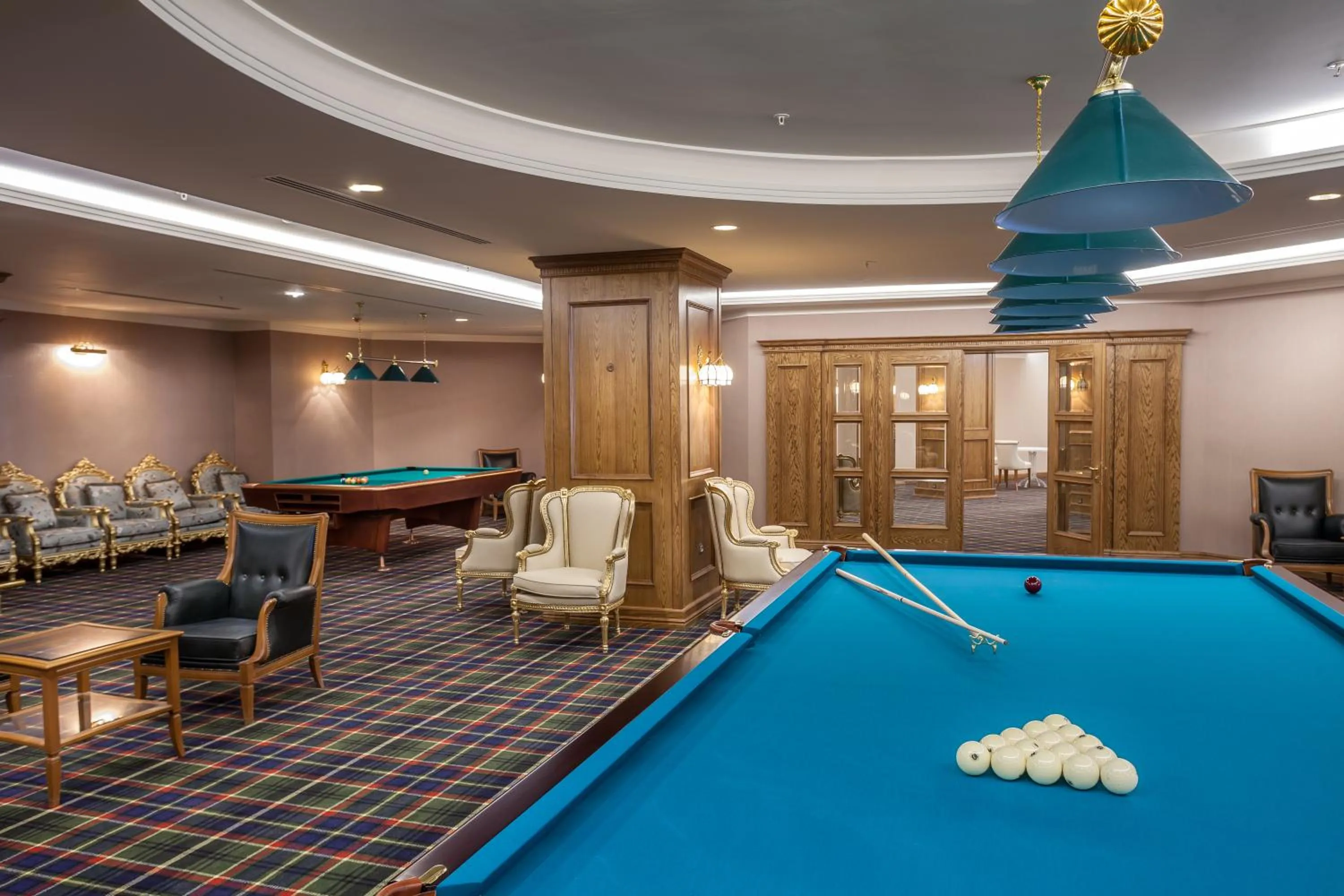 Billiard in Shamakhi Palace Sharadil