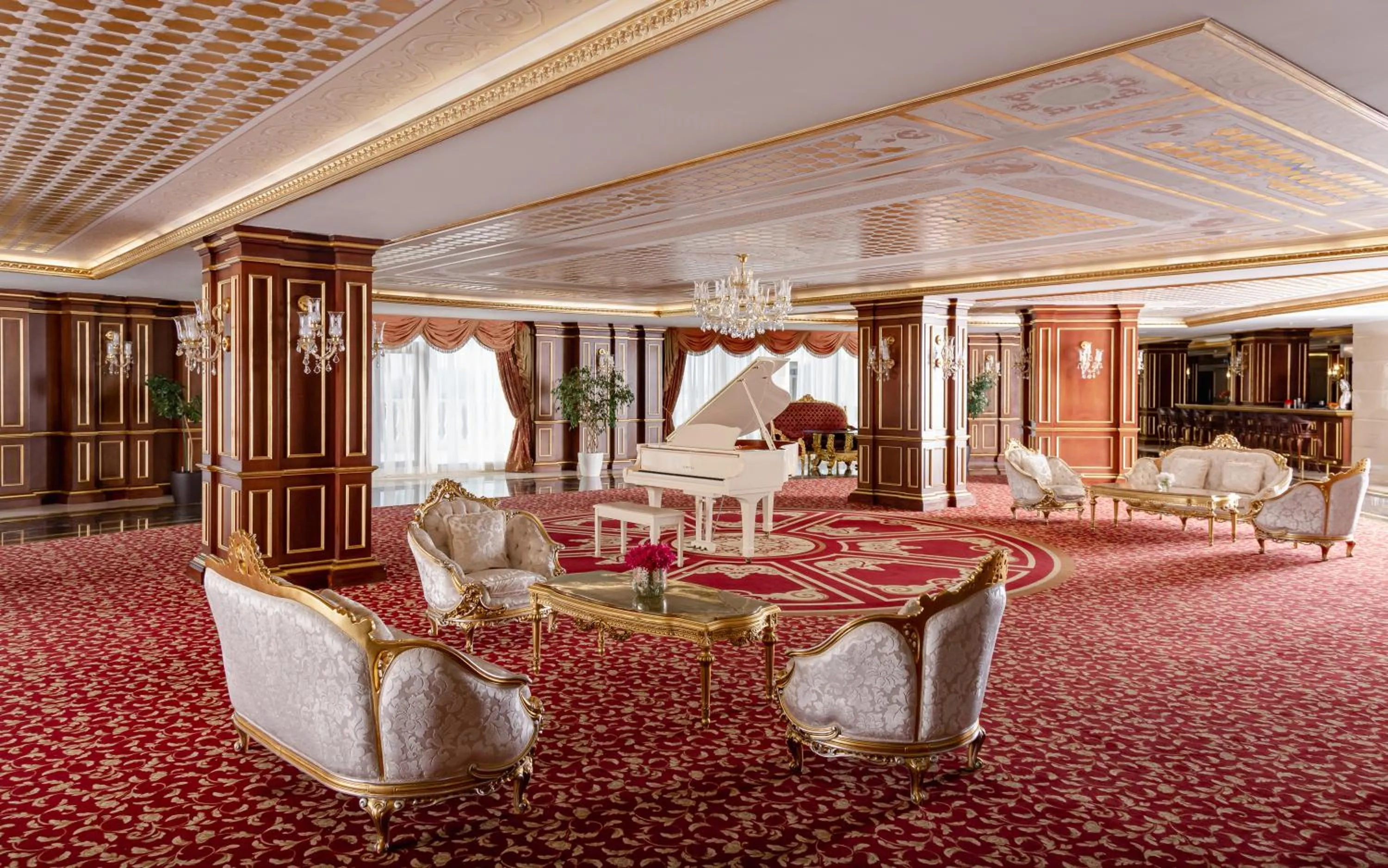 Lobby or reception in Shamakhi Palace Sharadil