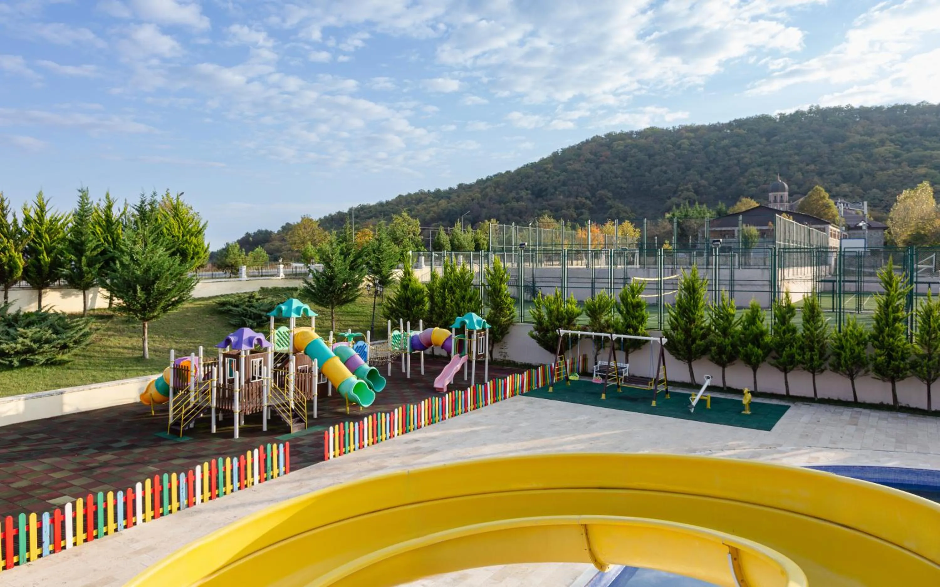 Kids's club in Shamakhi Palace Sharadil