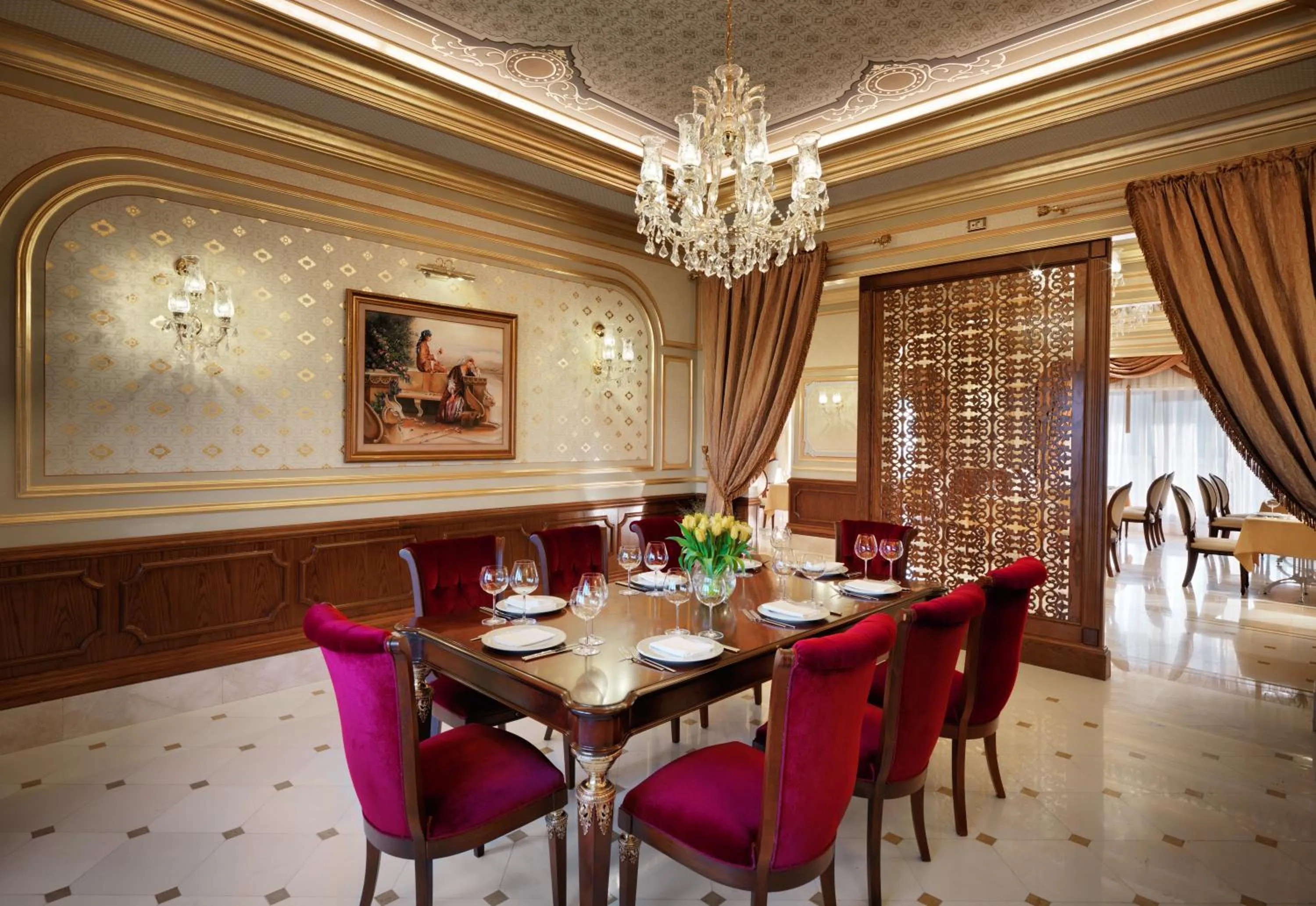 Restaurant/places to eat in Shamakhi Palace Sharadil