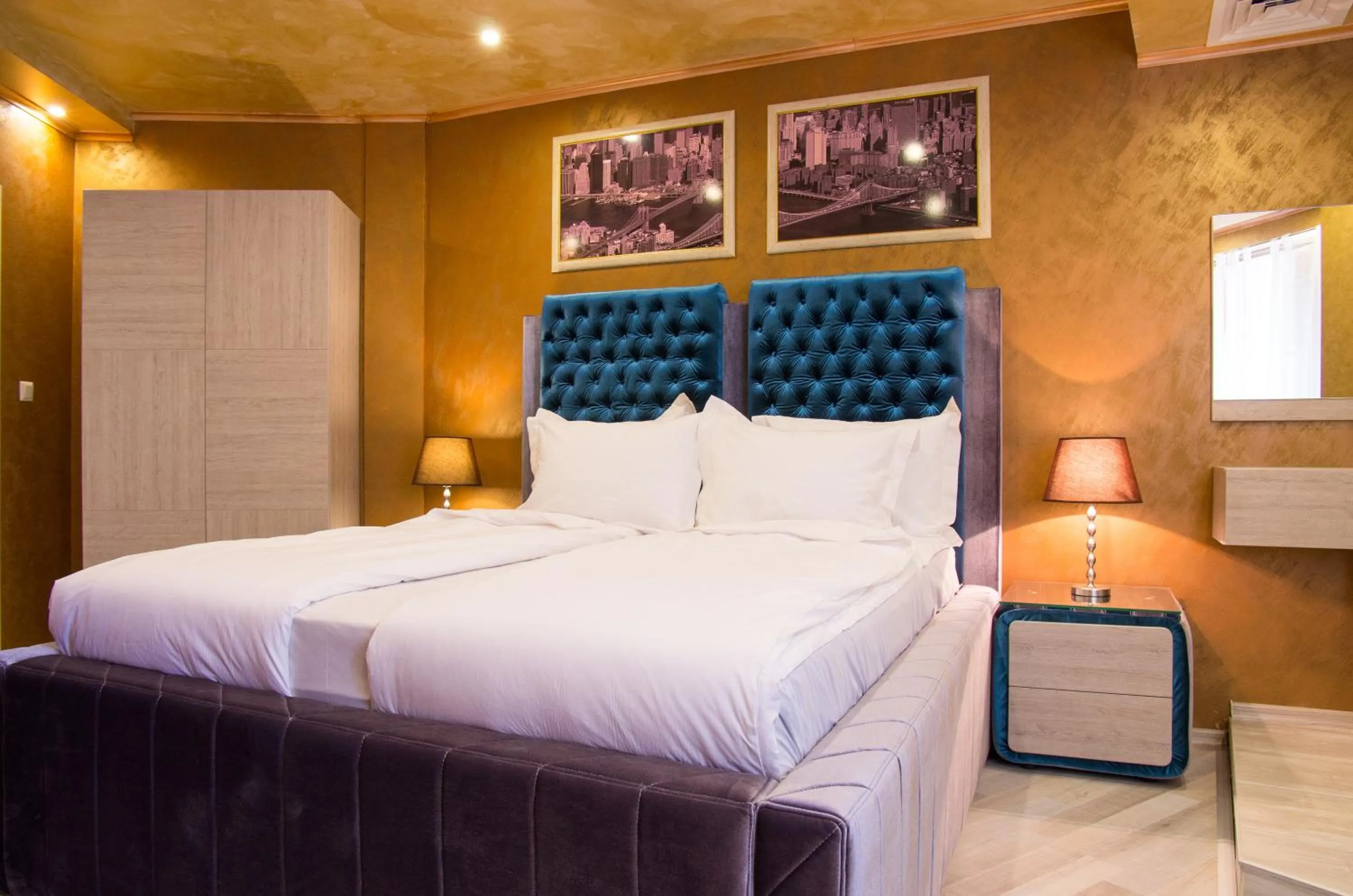 Bed in Jorela Family Hotel