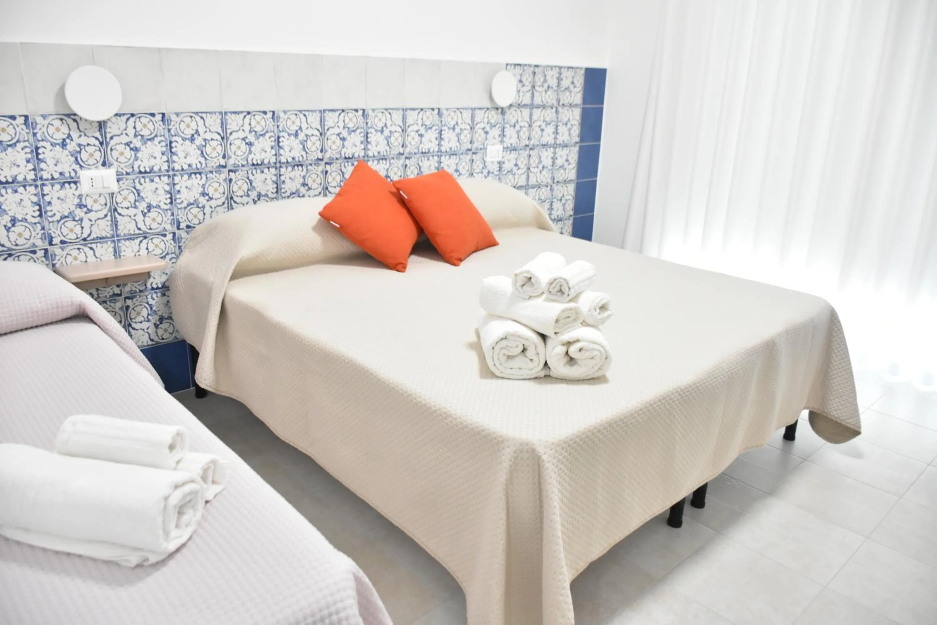 Bed in Hotel Villa del Sole