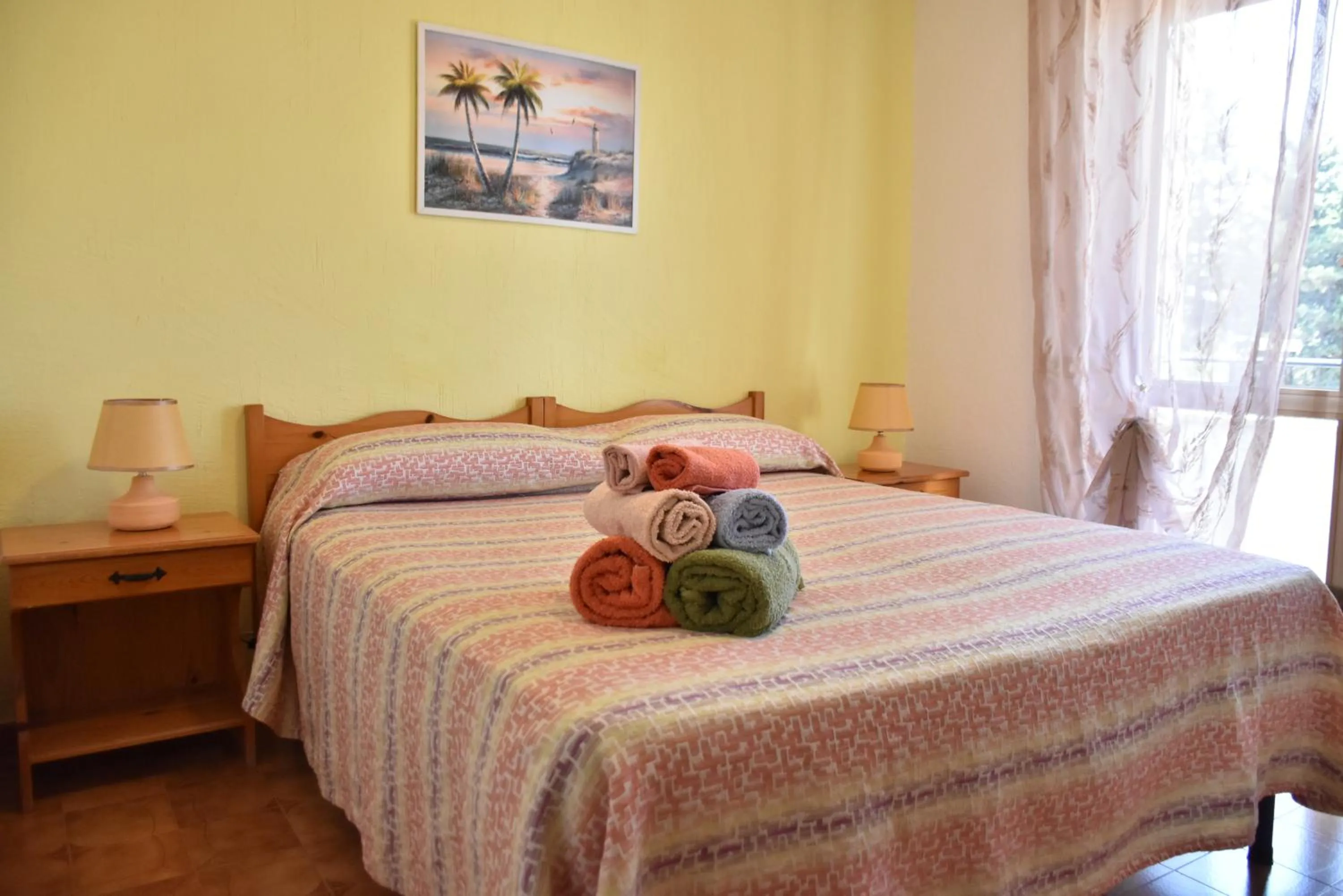 Bed in Hotel Villa del Sole