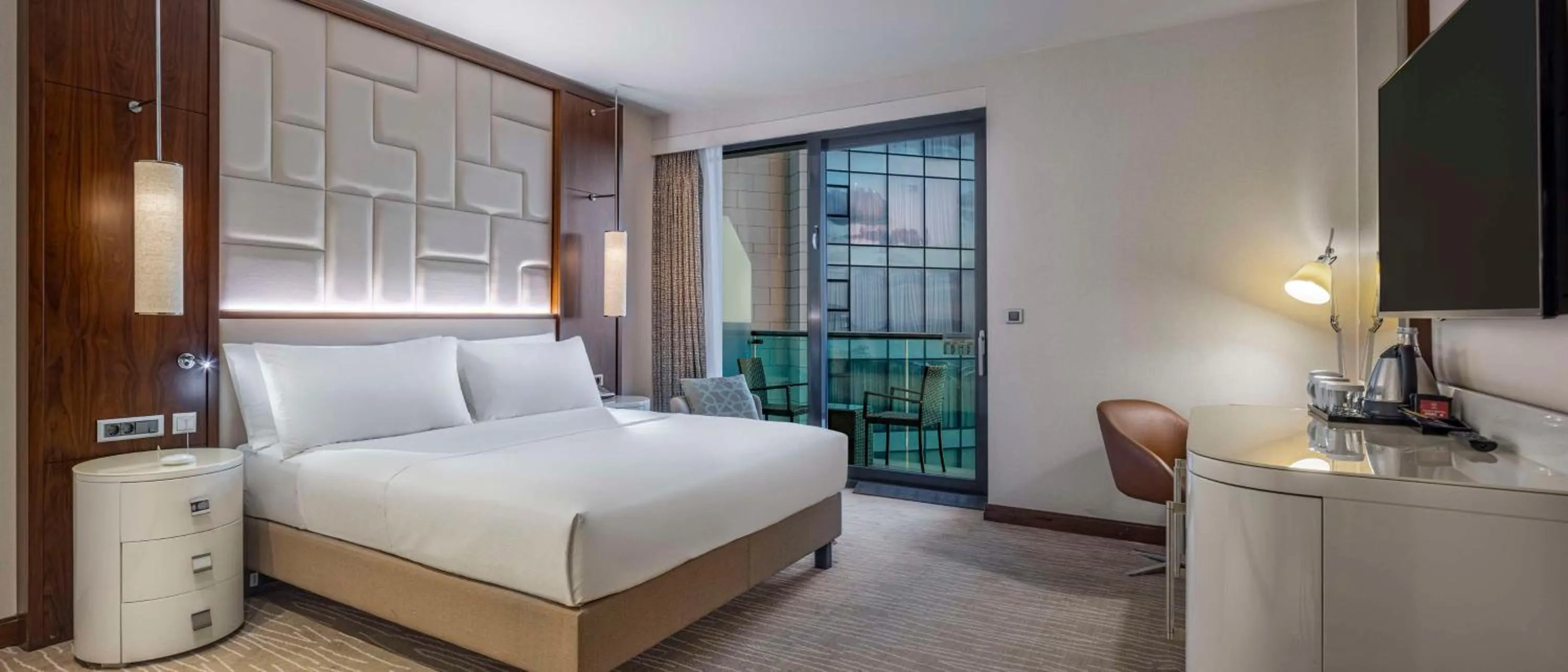 Bed in Hilton Batumi