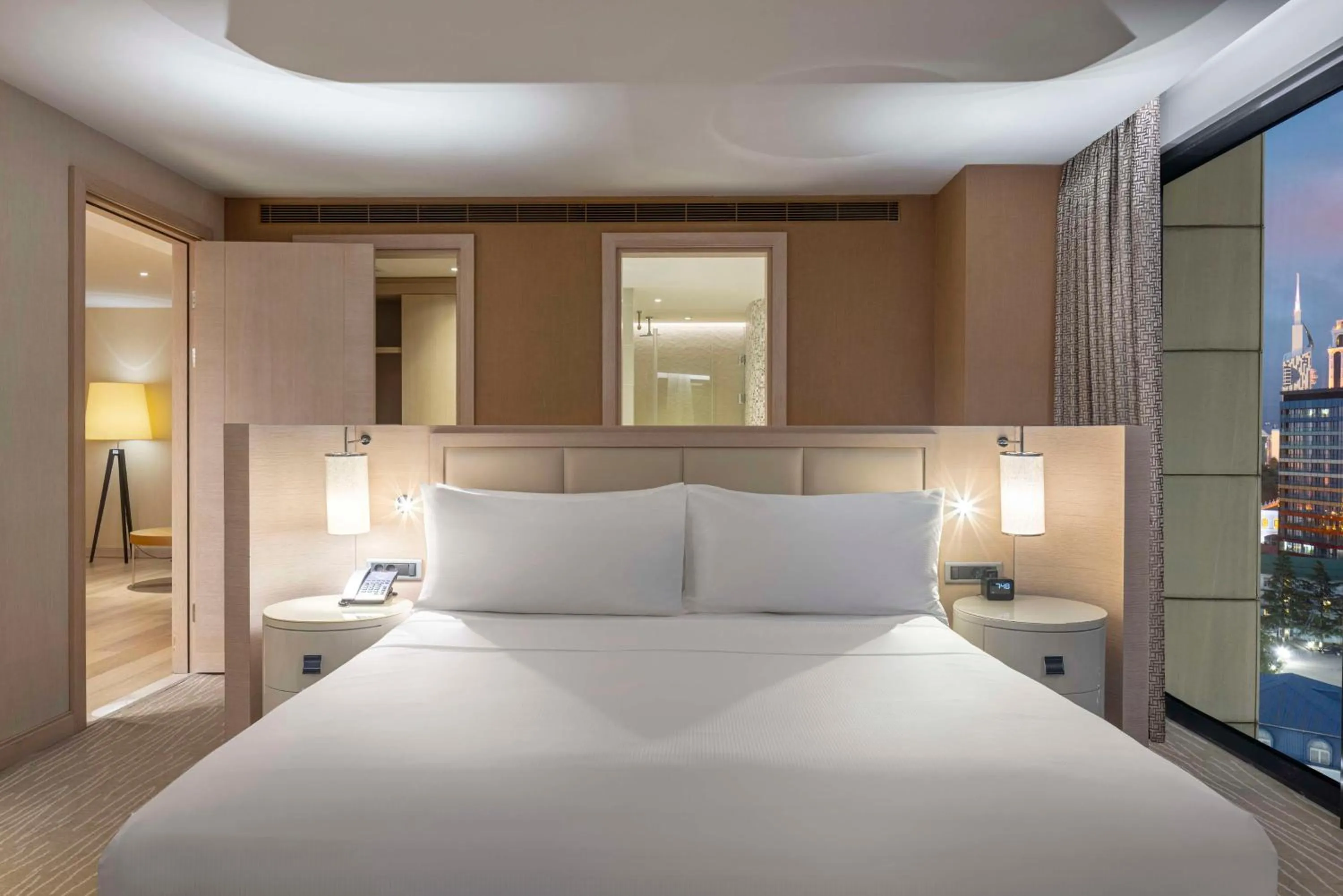 Bed in Hilton Batumi