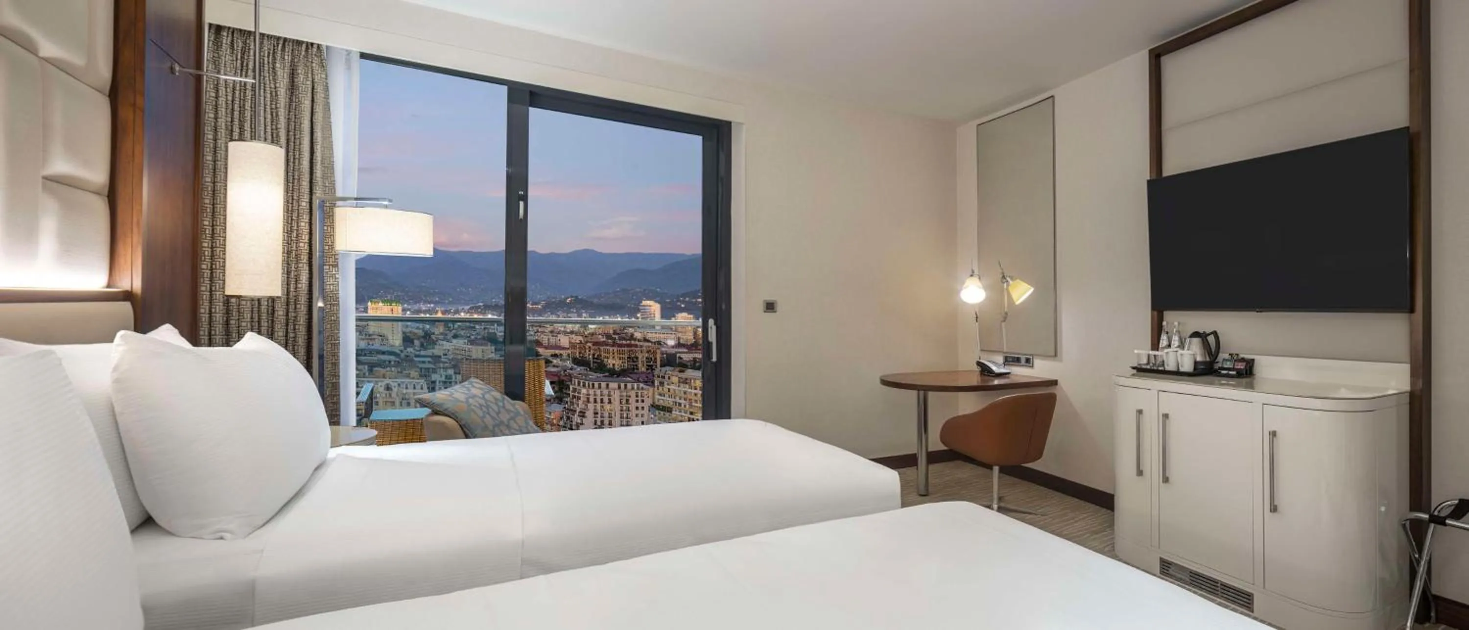 Bed in Hilton Batumi