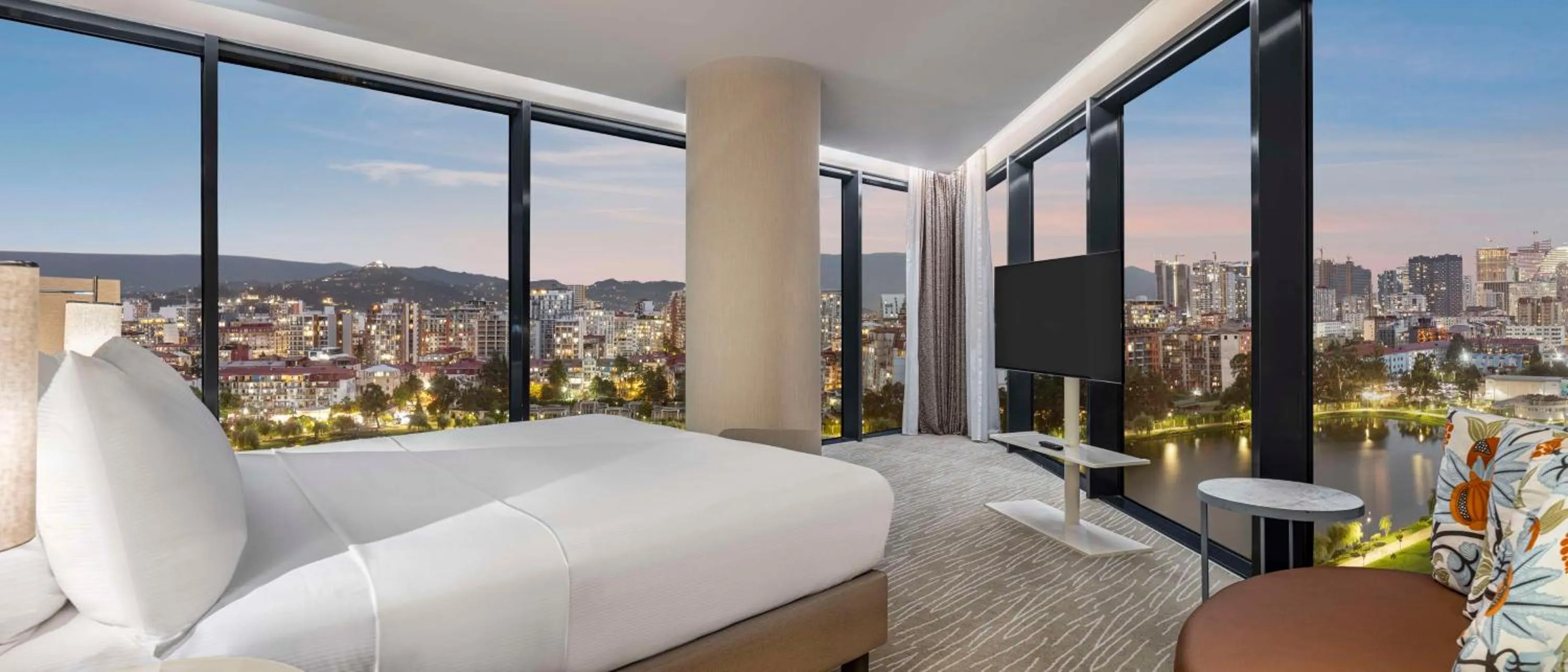 Bed in Hilton Batumi