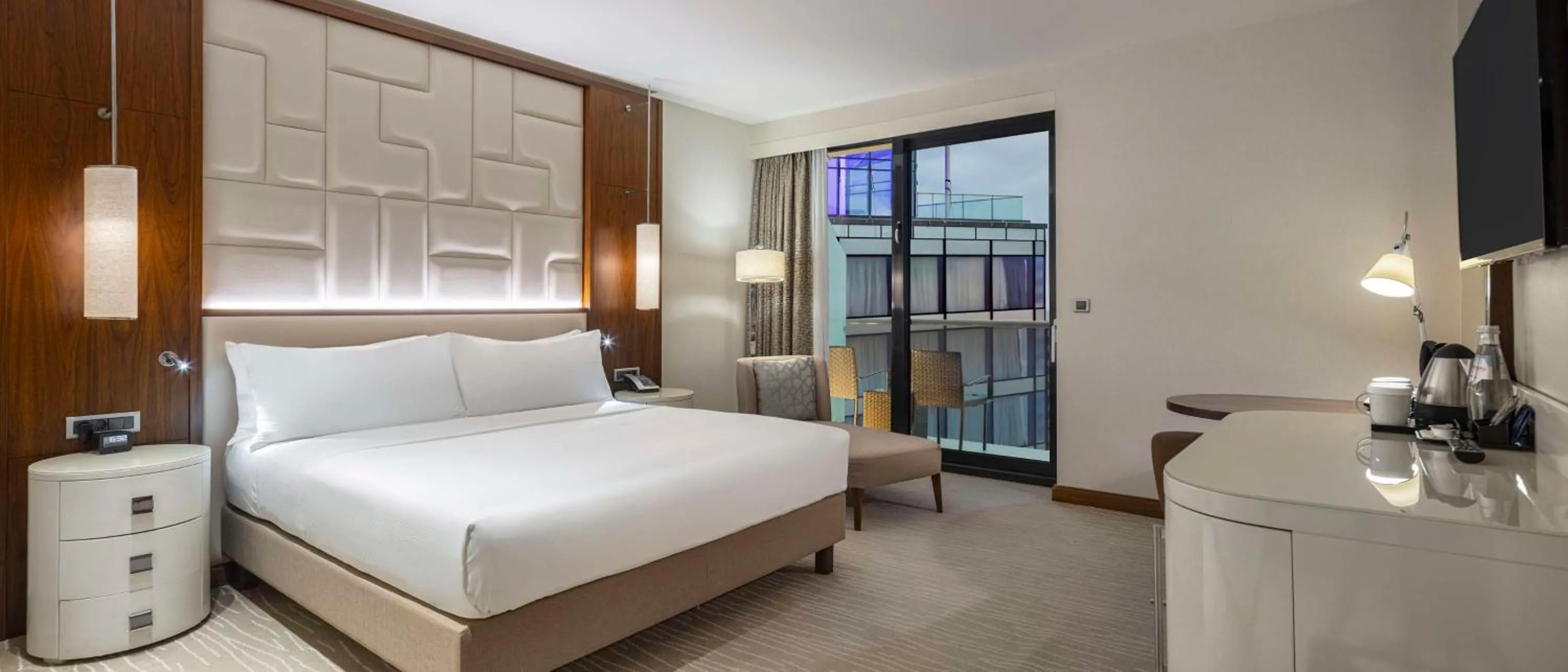 Bed in Hilton Batumi