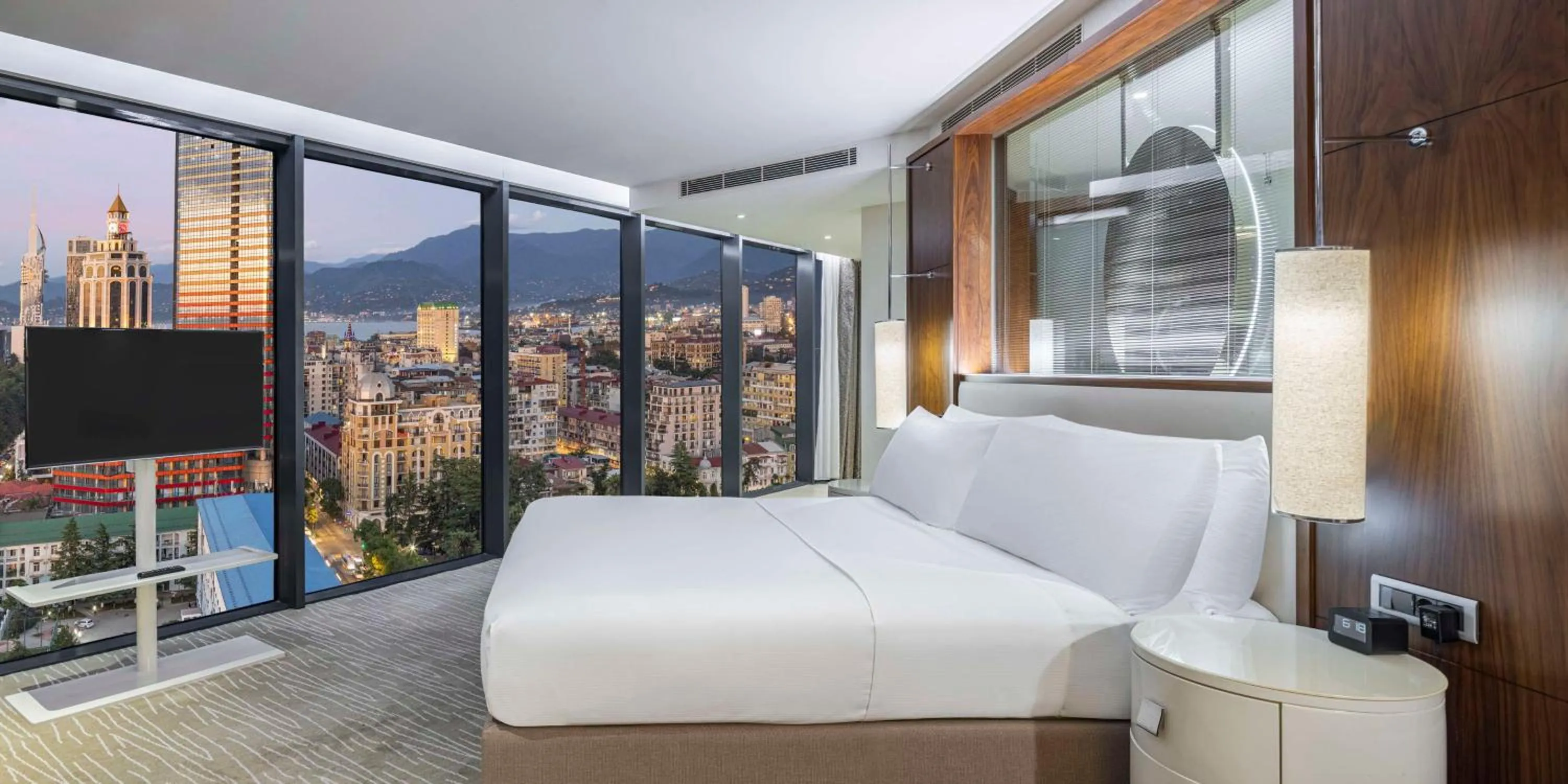 Bed in Hilton Batumi