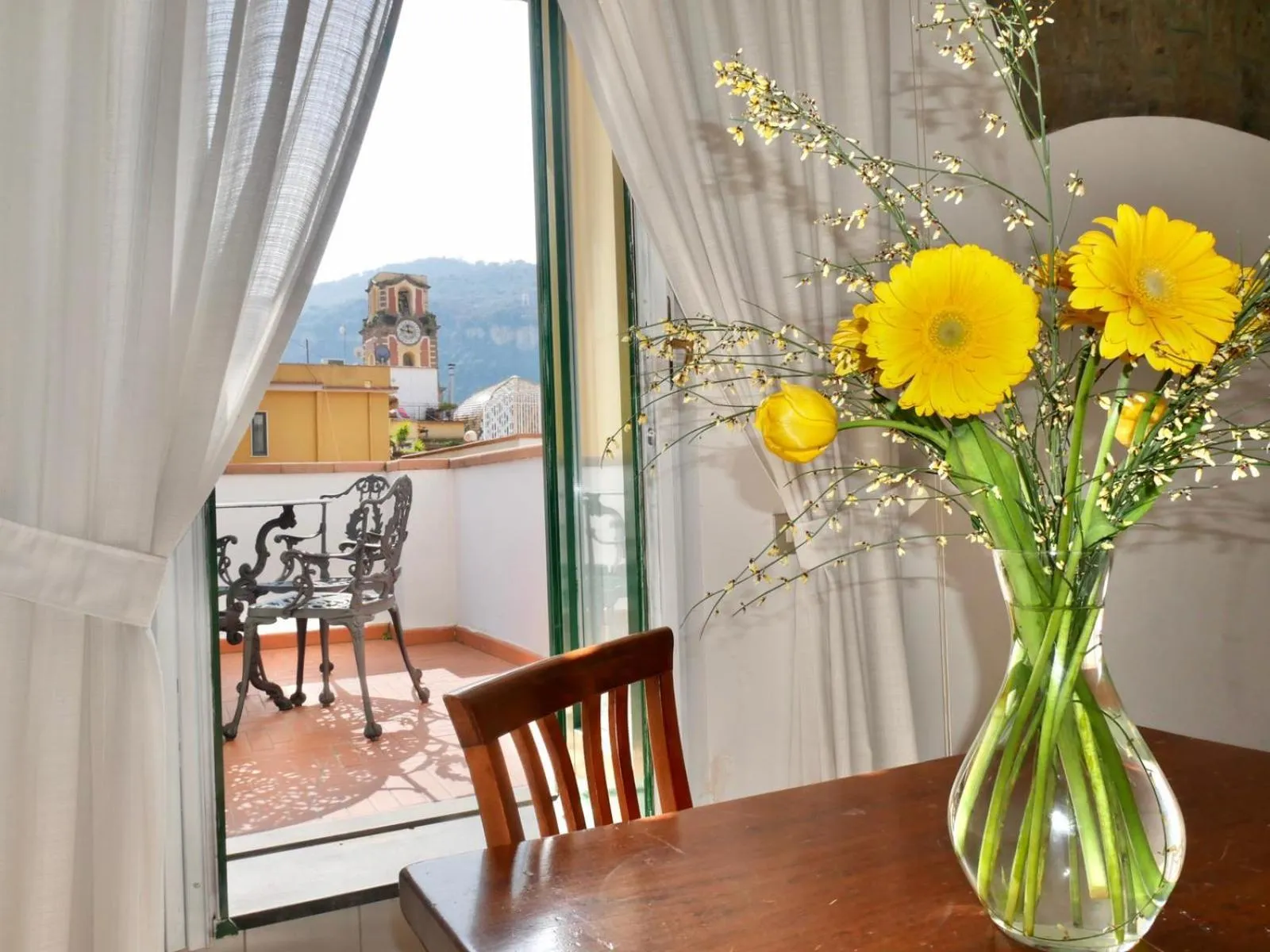 City view in Antico Palazzo Scala