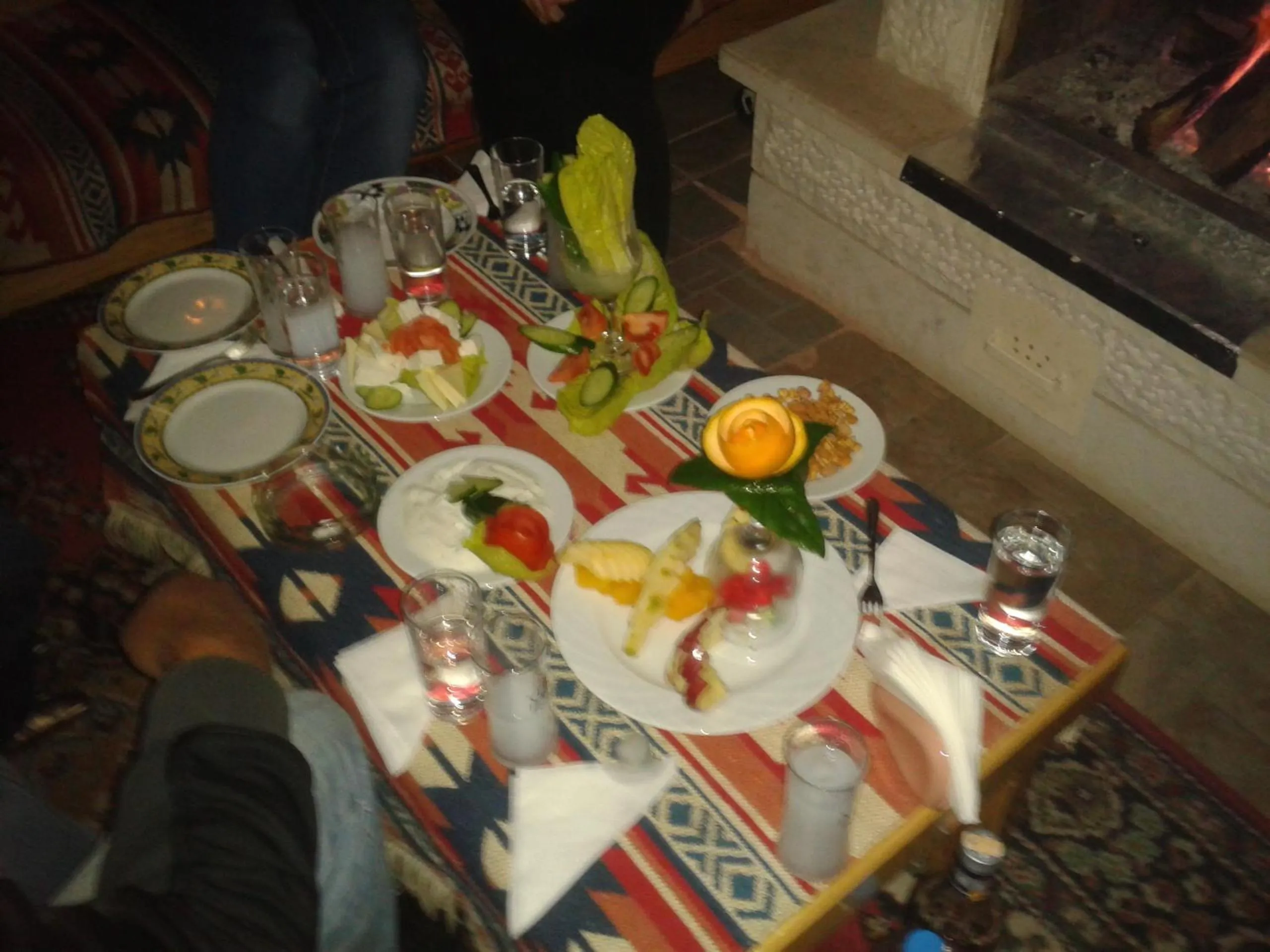 Food and drinks in Hotel Grün