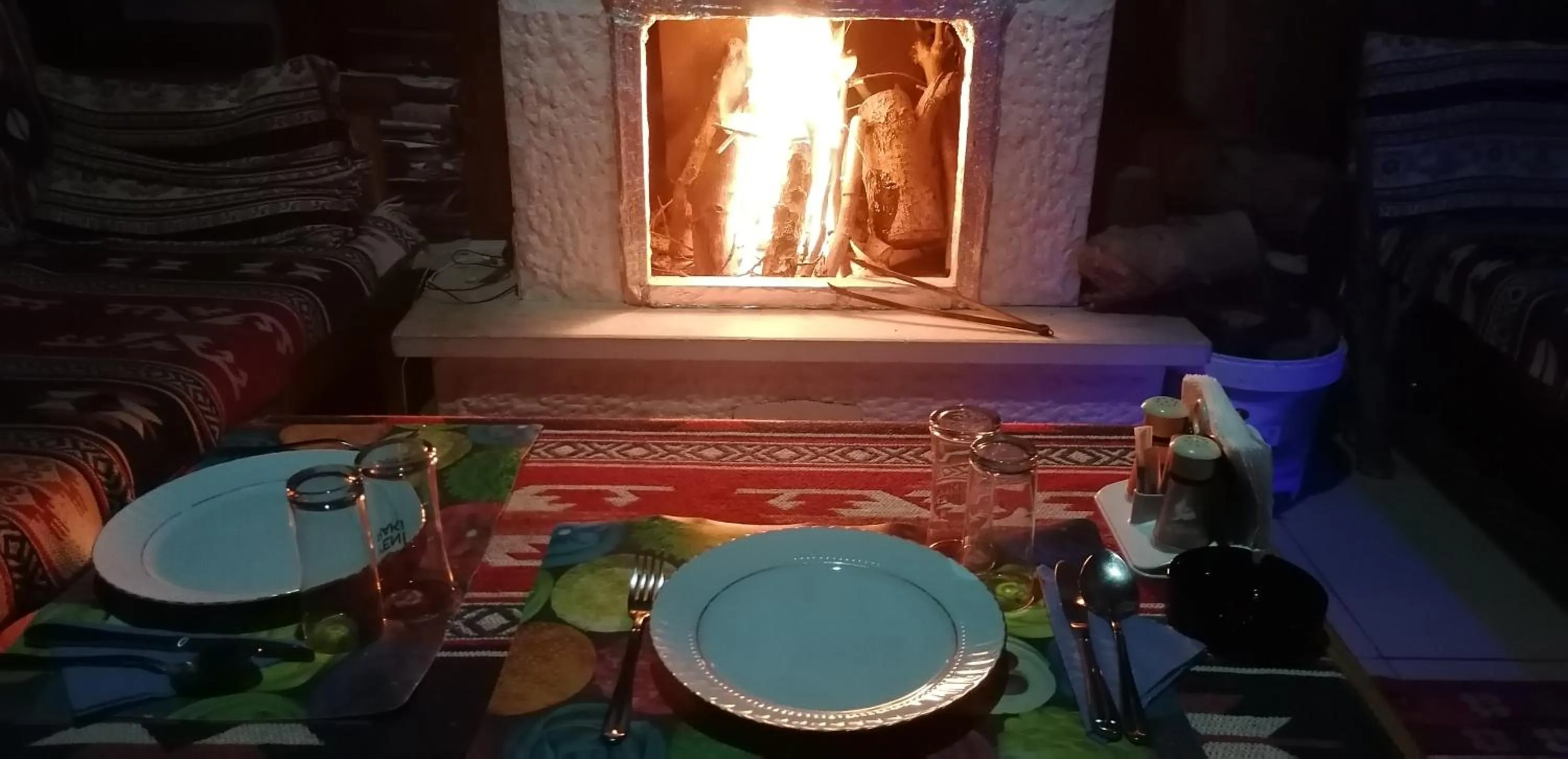 Restaurant/places to eat in Hotel Grün