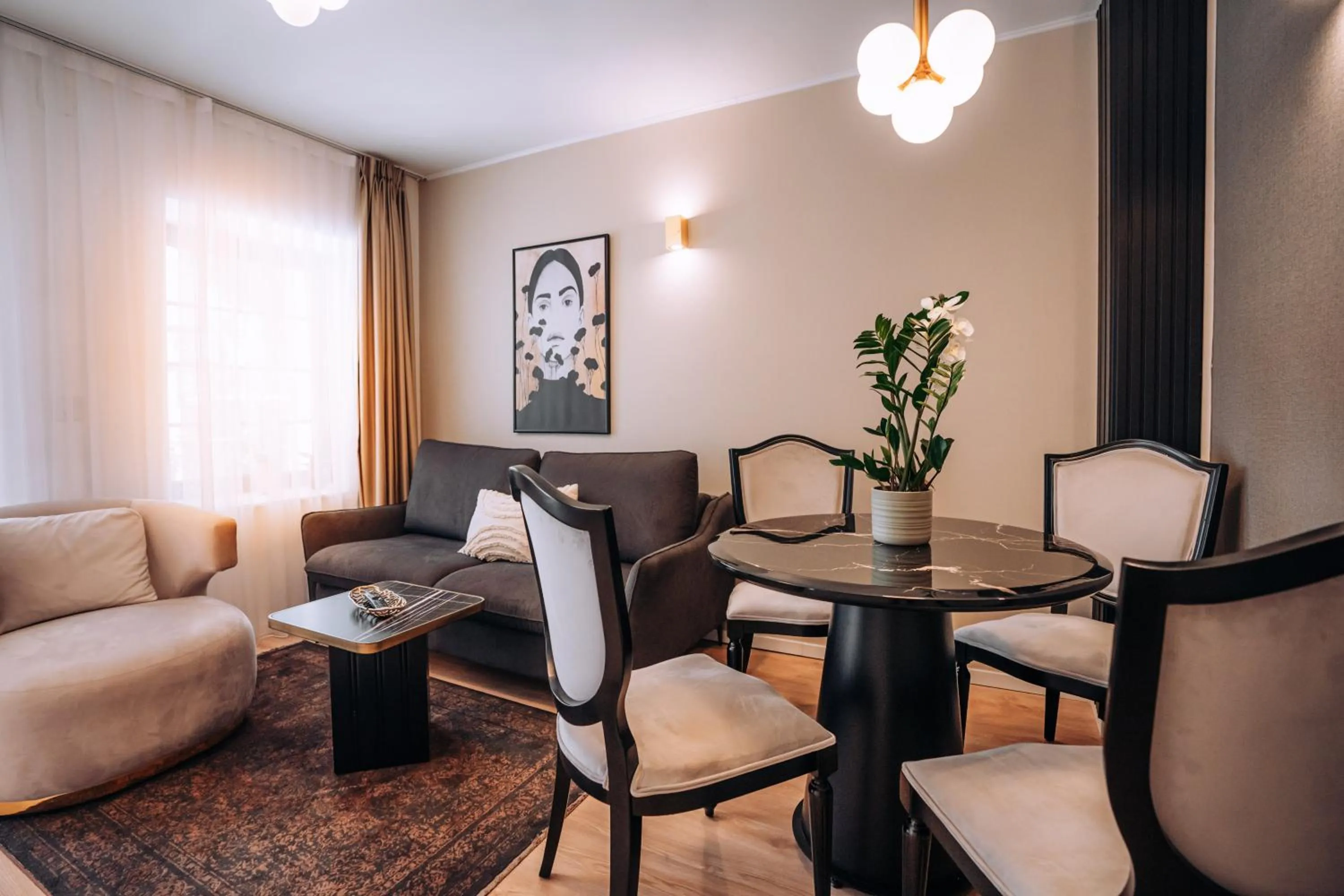 Living room in Villa Pupin SARAISTE