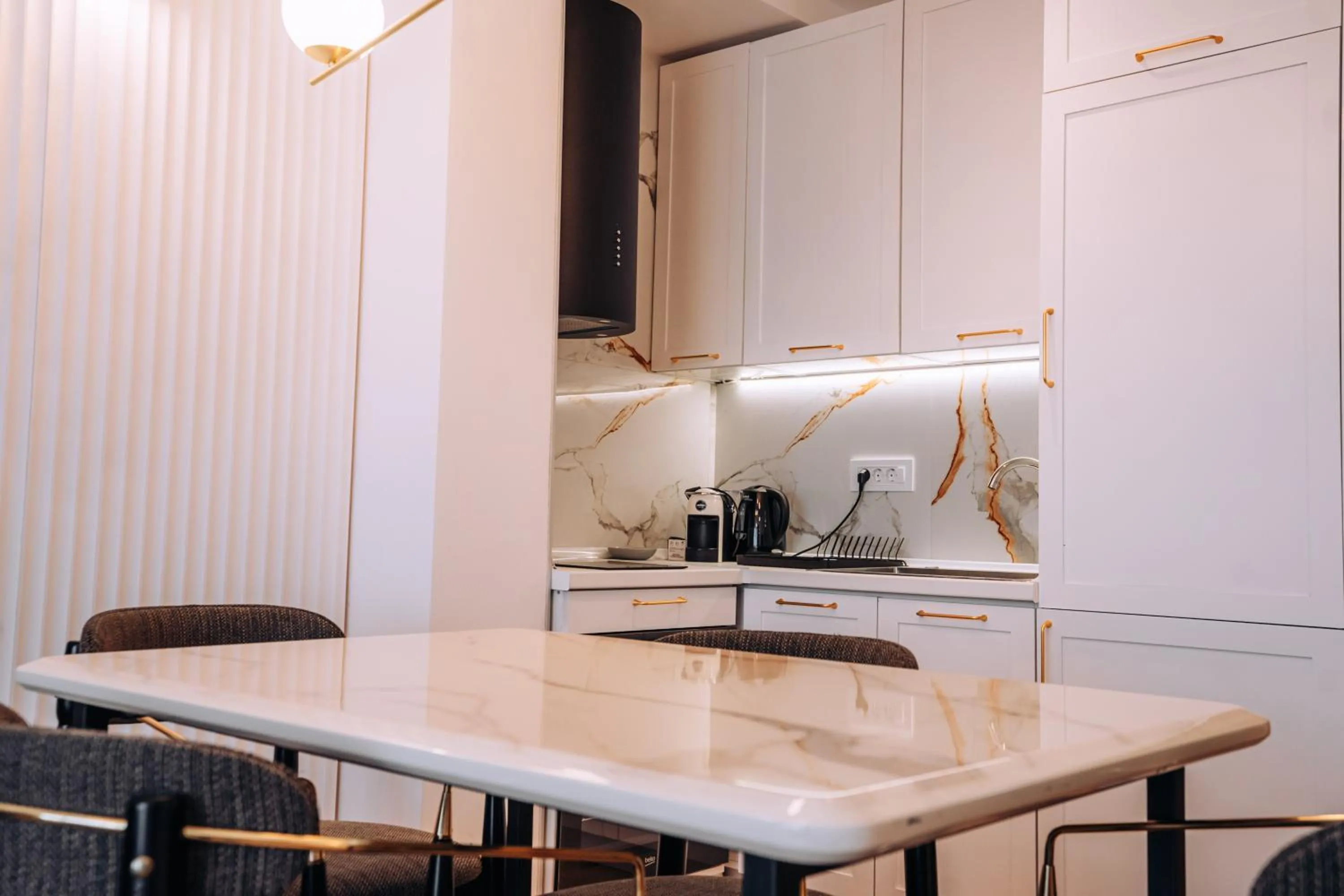 Coffee/tea facilities in Villa Pupin SARAISTE