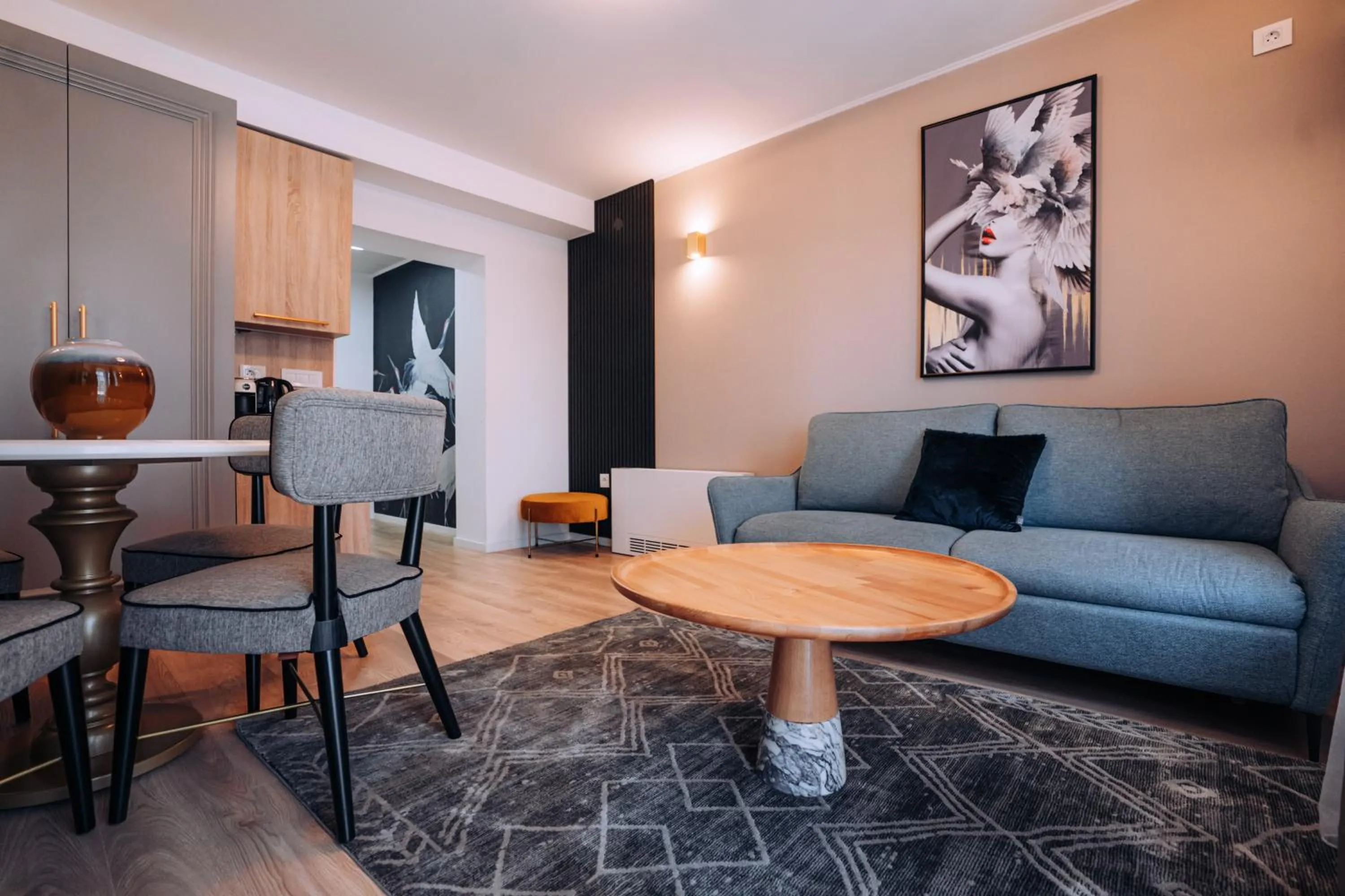 Living room in Villa Pupin SARAISTE