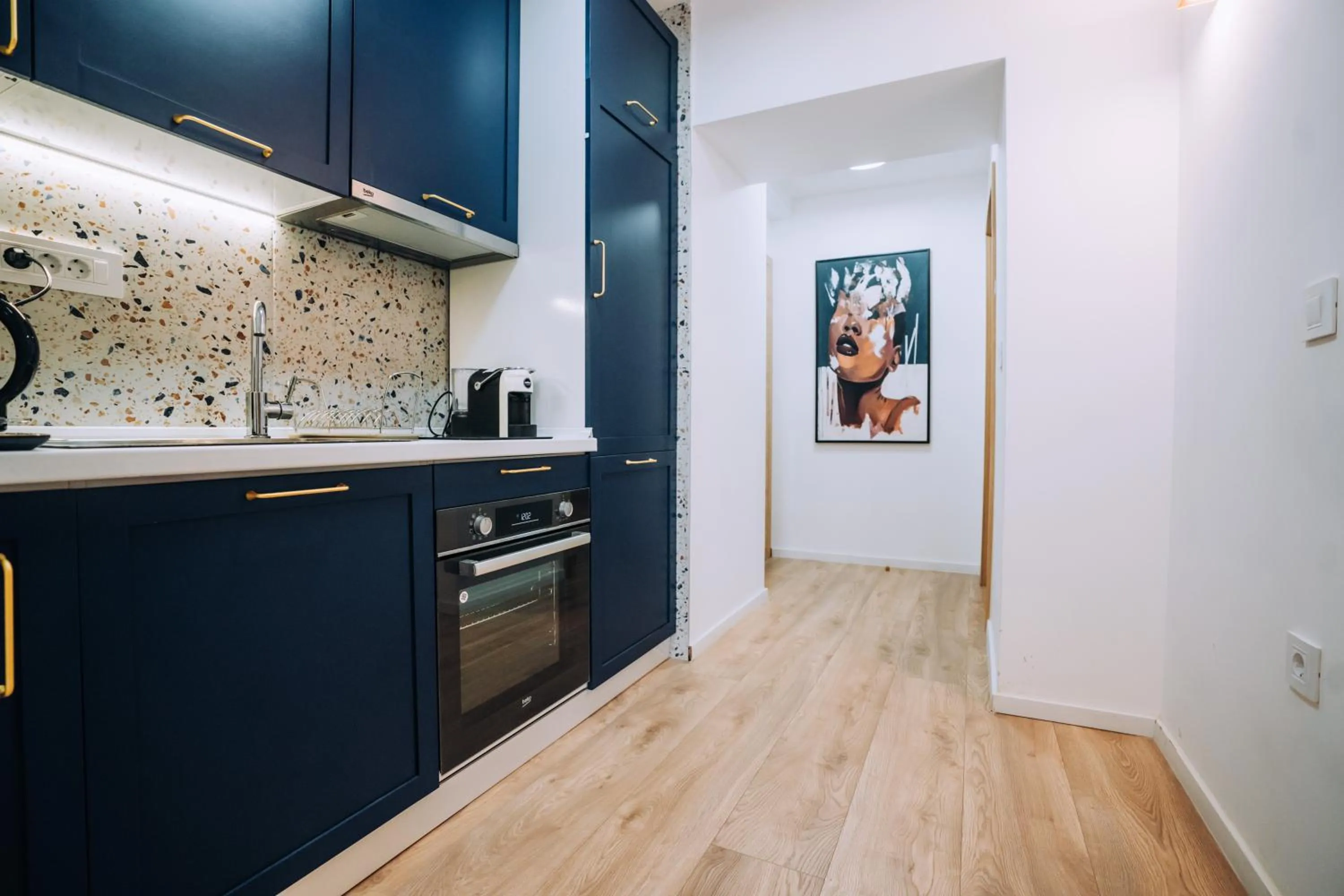 Kitchen or kitchenette in Villa Pupin SARAISTE