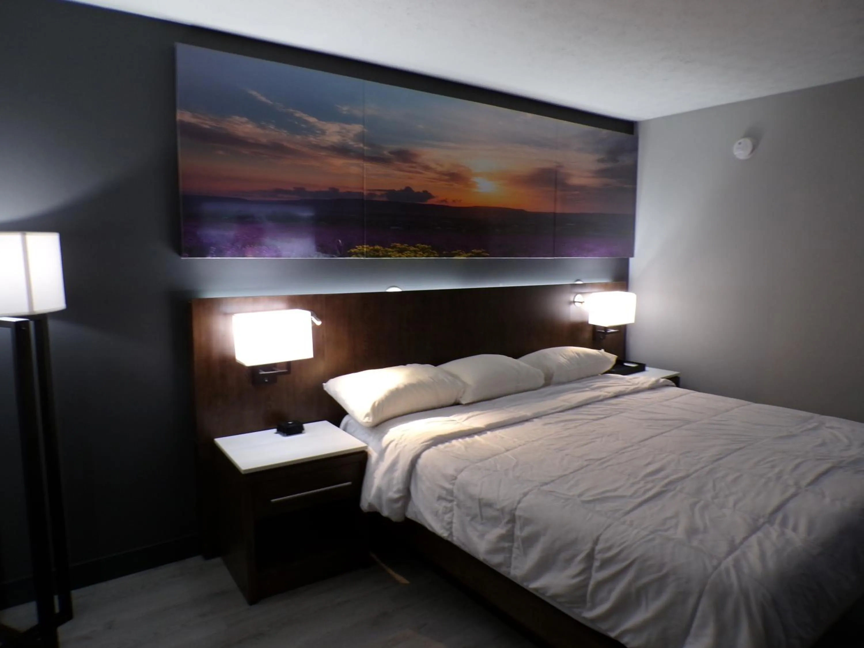 Bed in Luxor Inn & Suites, a Travelodge by Wyndham