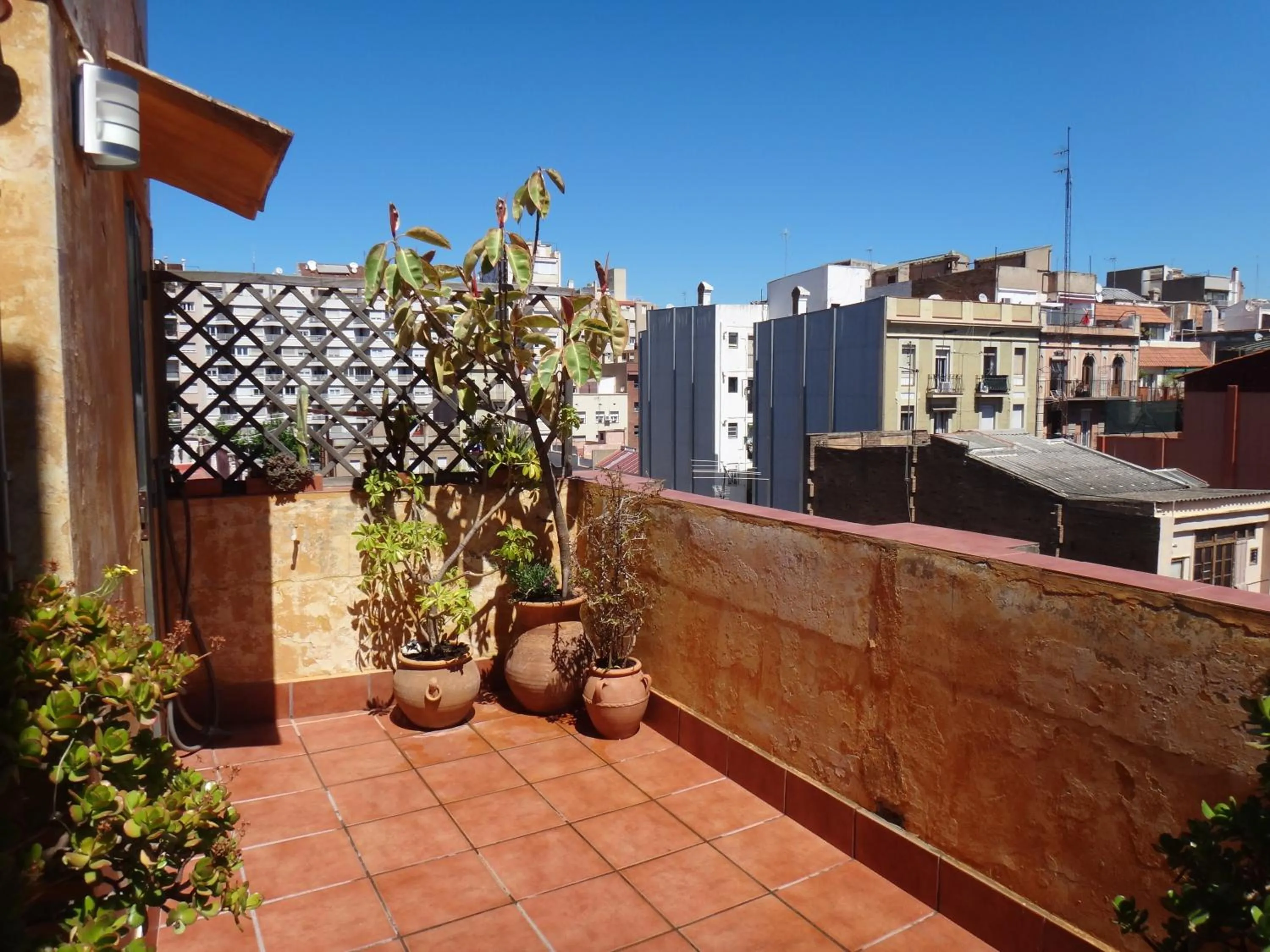 Balcony/Terrace in A Home in Barcelona