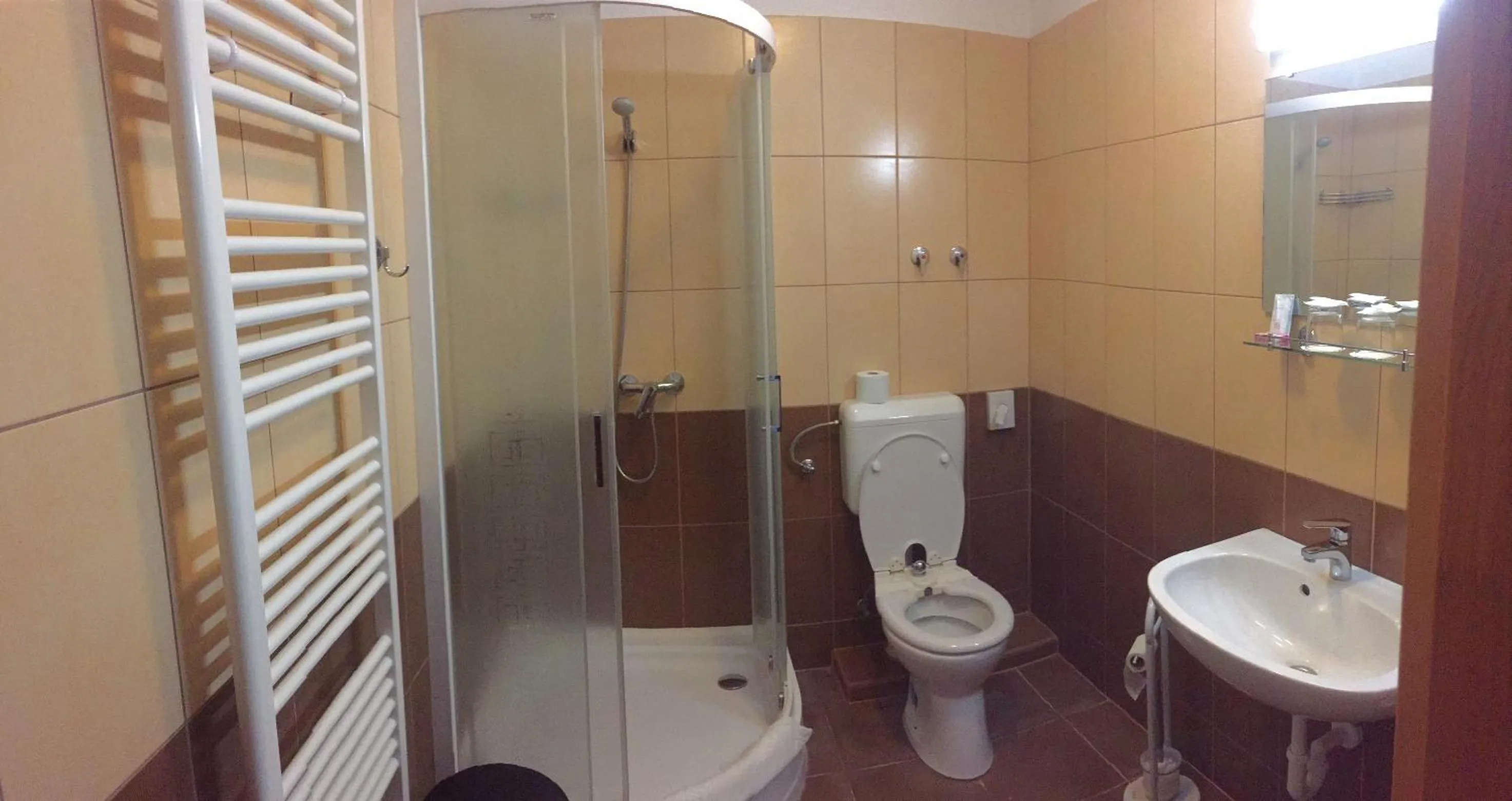 Bathroom in Hotel Halászkert Badacsony