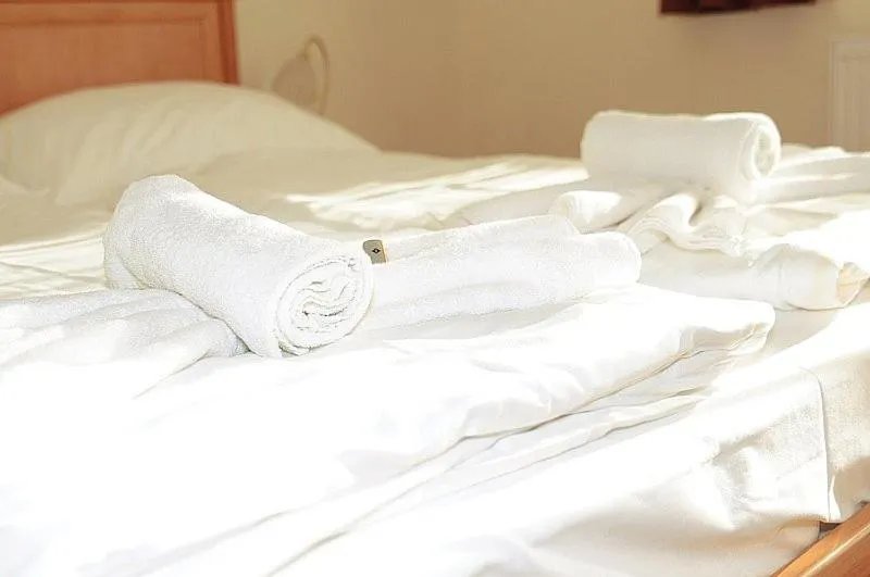 Bed in Hotel Halászkert Badacsony