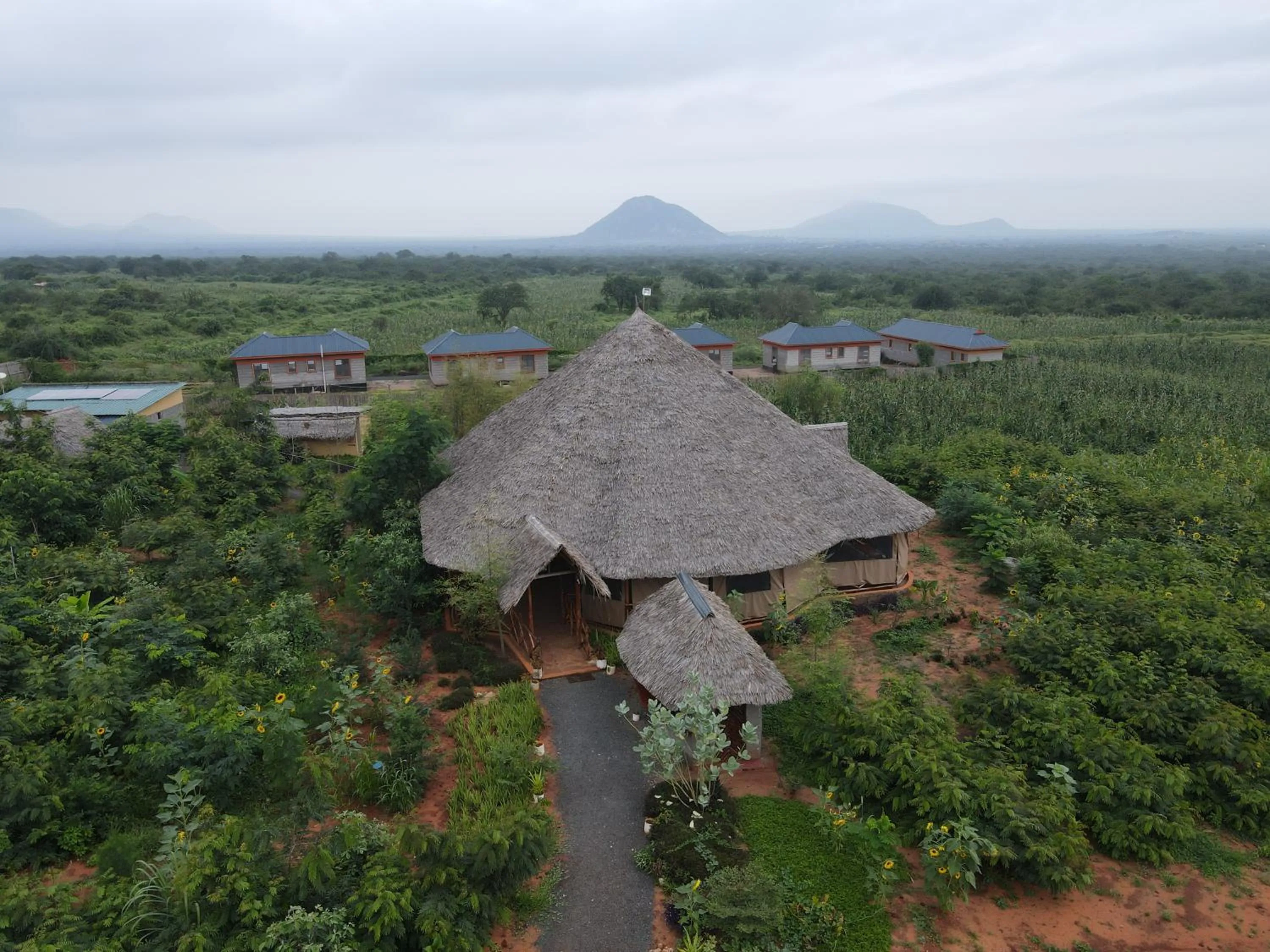 Property building in Tausa Tsavo Eco Lodge