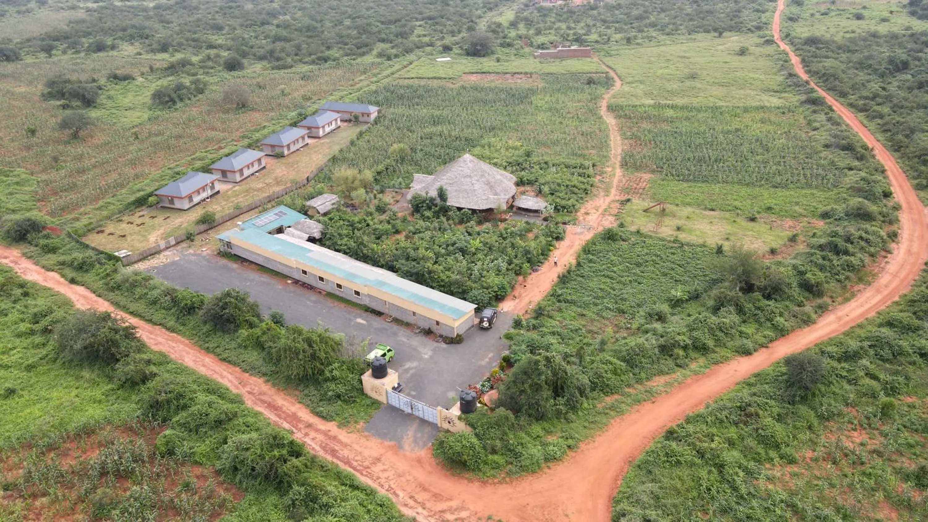Natural landscape in Tausa Tsavo Eco Lodge
