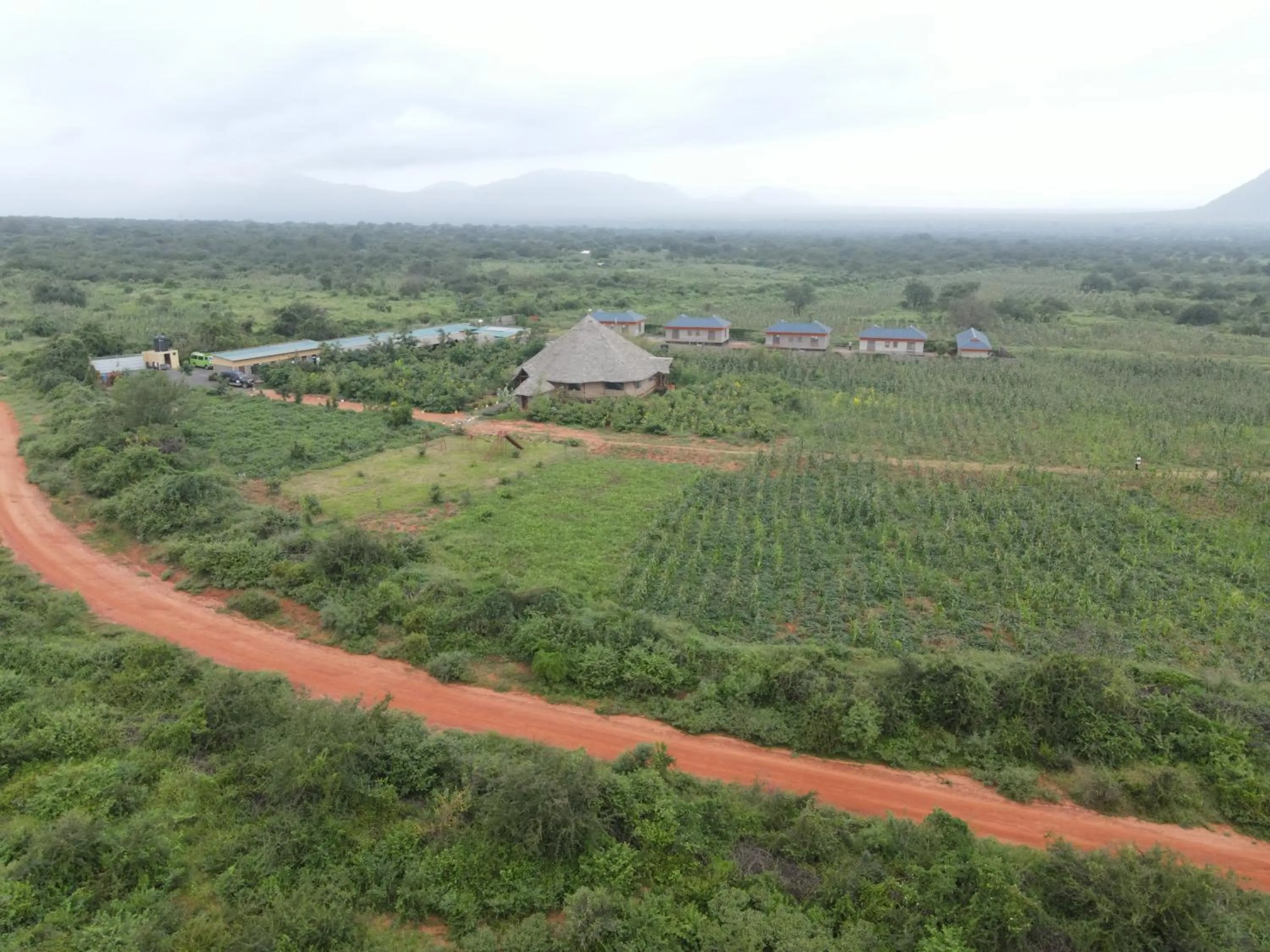 Bird's eye view in Tausa Tsavo Eco Lodge