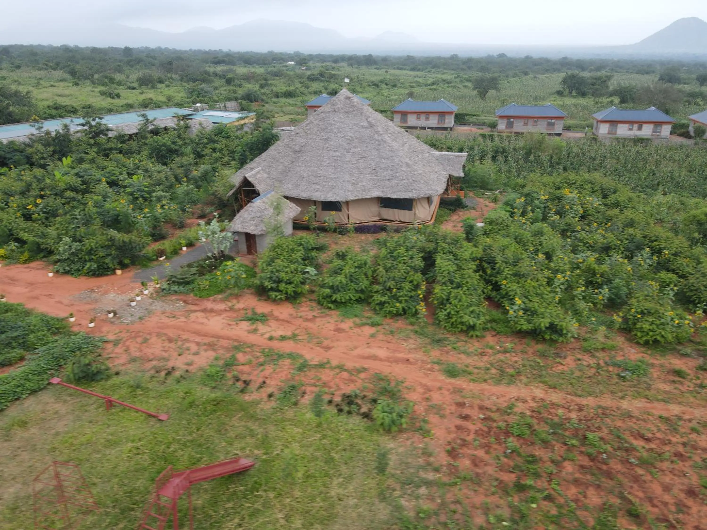 Property building in Tausa Tsavo Eco Lodge
