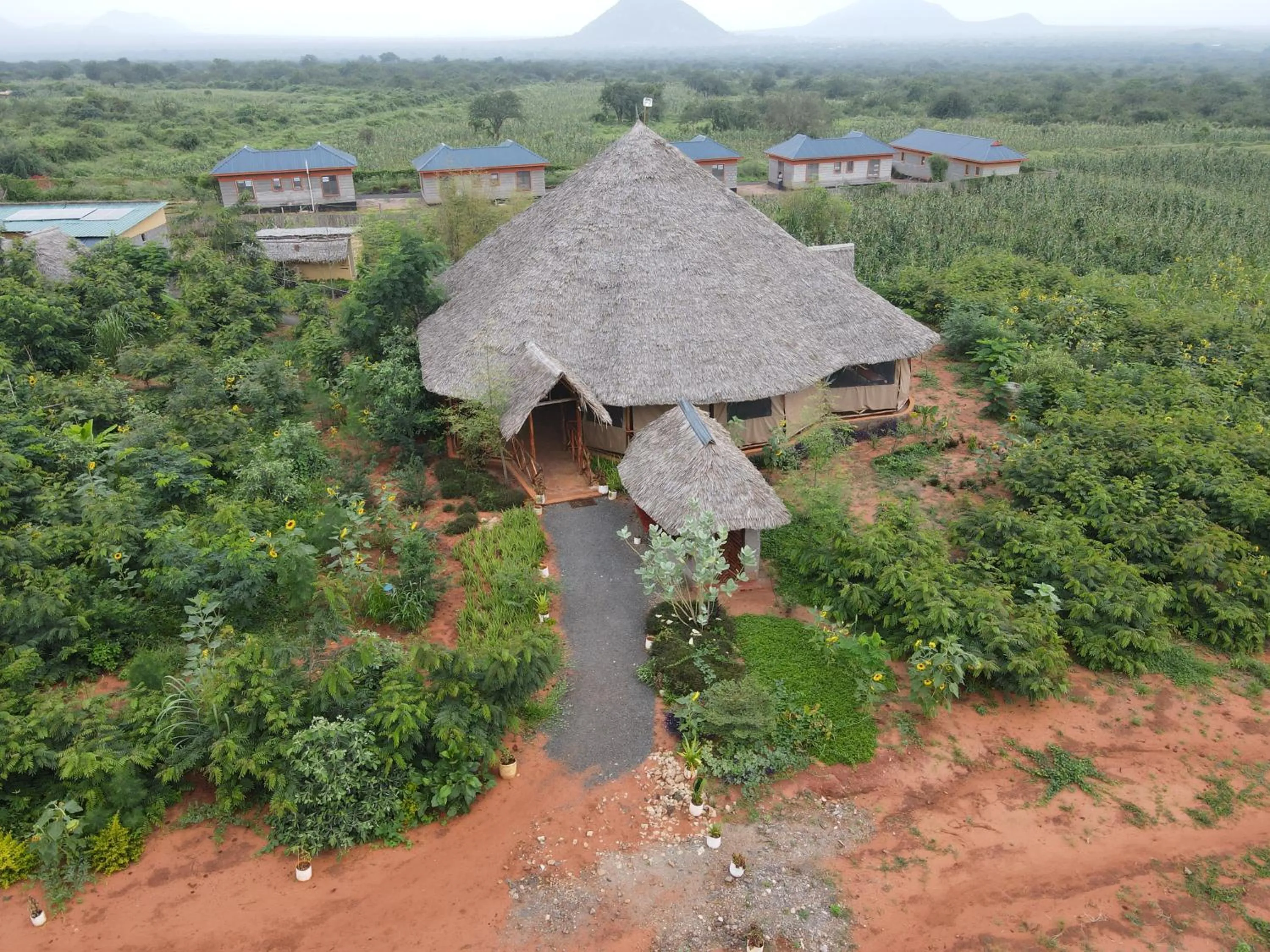 Property building in Tausa Tsavo Eco Lodge