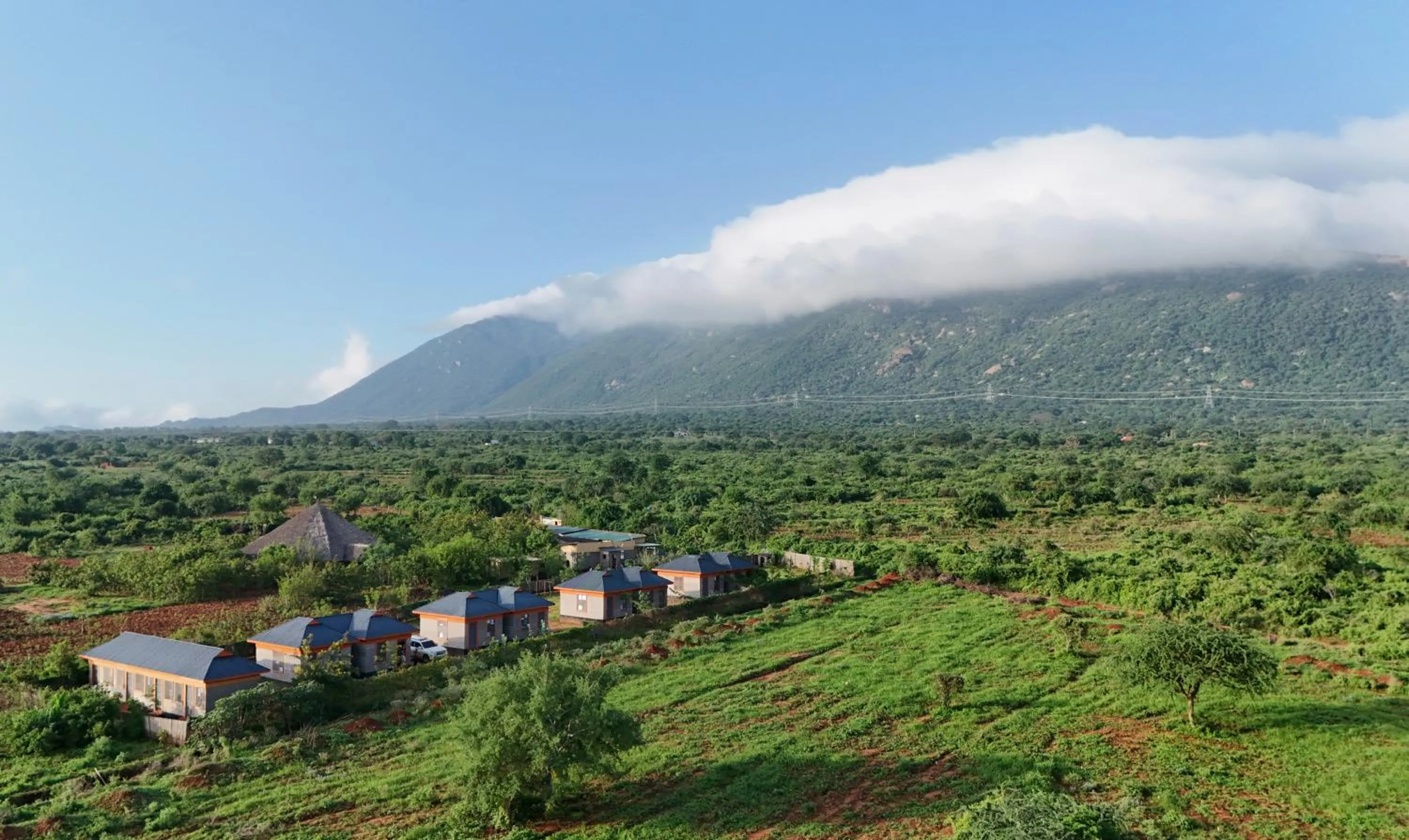 Natural landscape in Tausa Tsavo Eco Lodge