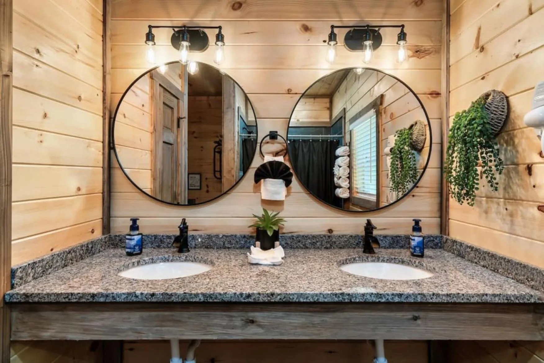 Shower in Tranquil Mountain Getaway By Ghosal Luxury Lodging