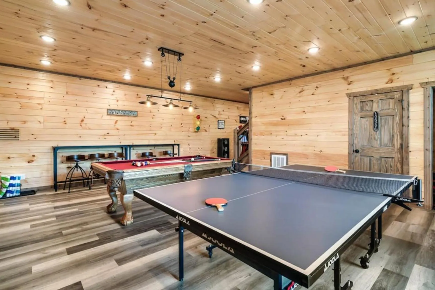 Billiard in Tranquil Mountain Getaway By Ghosal Luxury Lodging