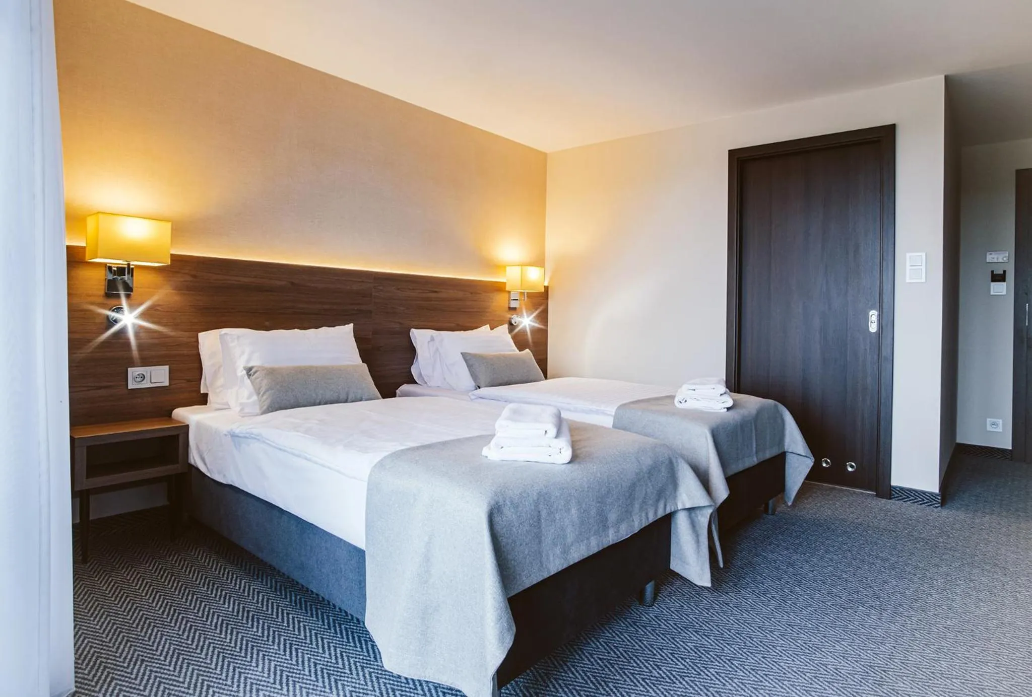 Bed in Hotel Piotr Spa&Wellness