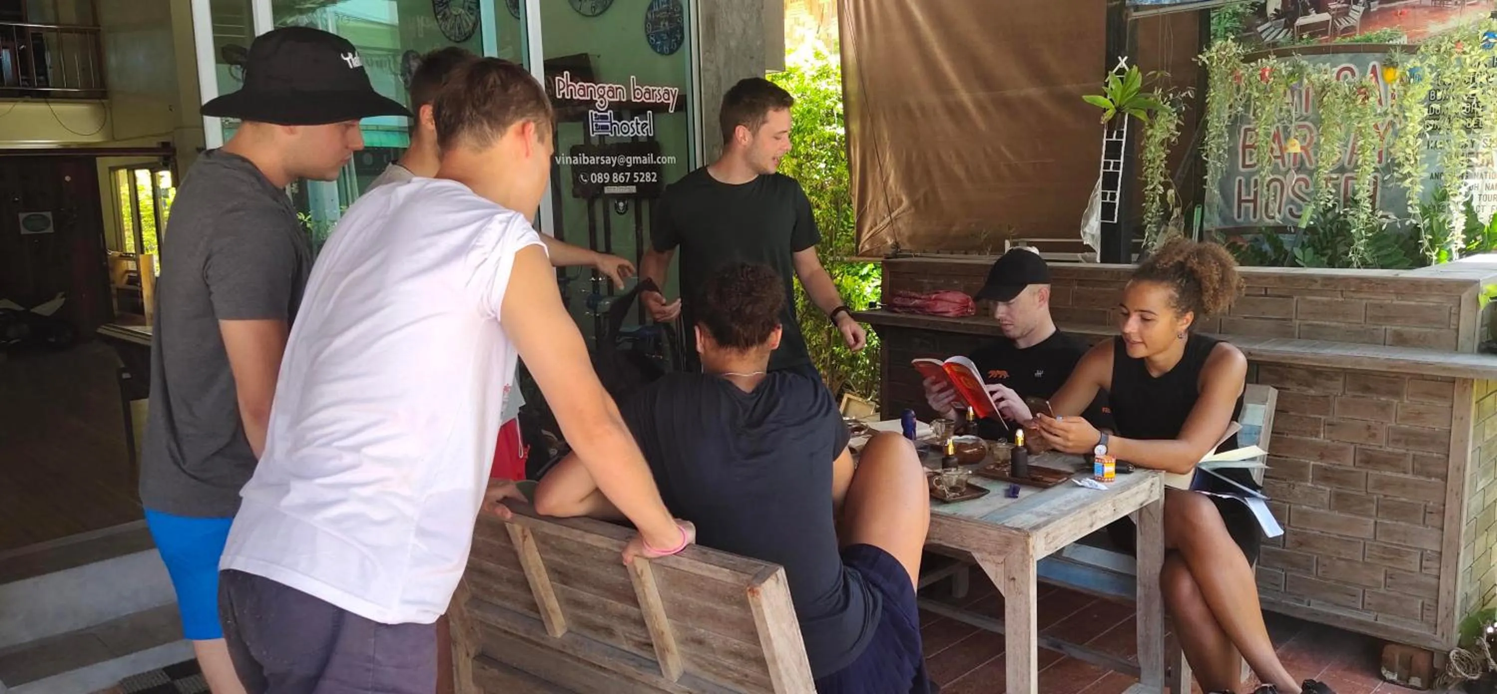 Restaurant/places to eat in Phangan Barsay Hostel