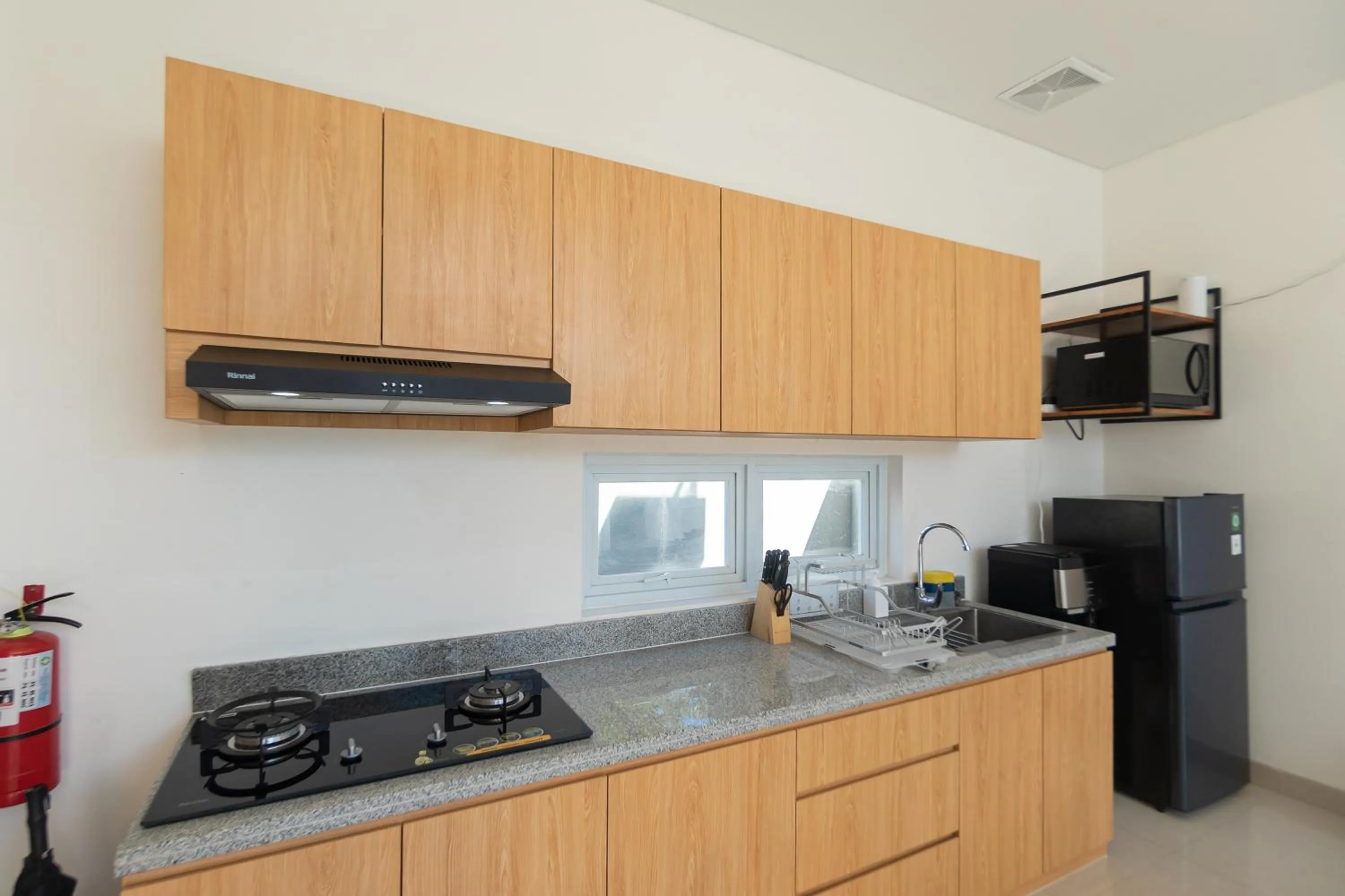 Kitchen or kitchenette in Villa Berlian Kuta