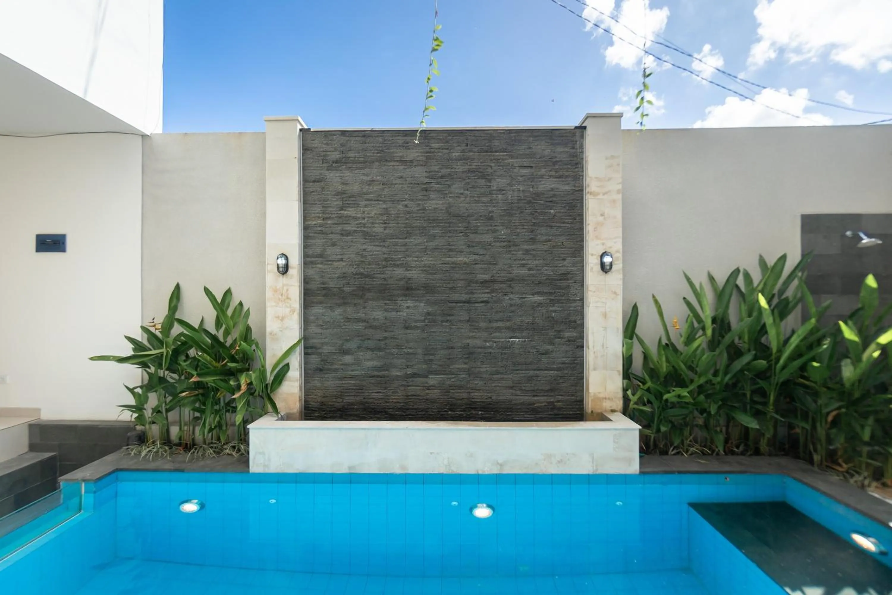 Swimming pool in Villa Berlian Kuta