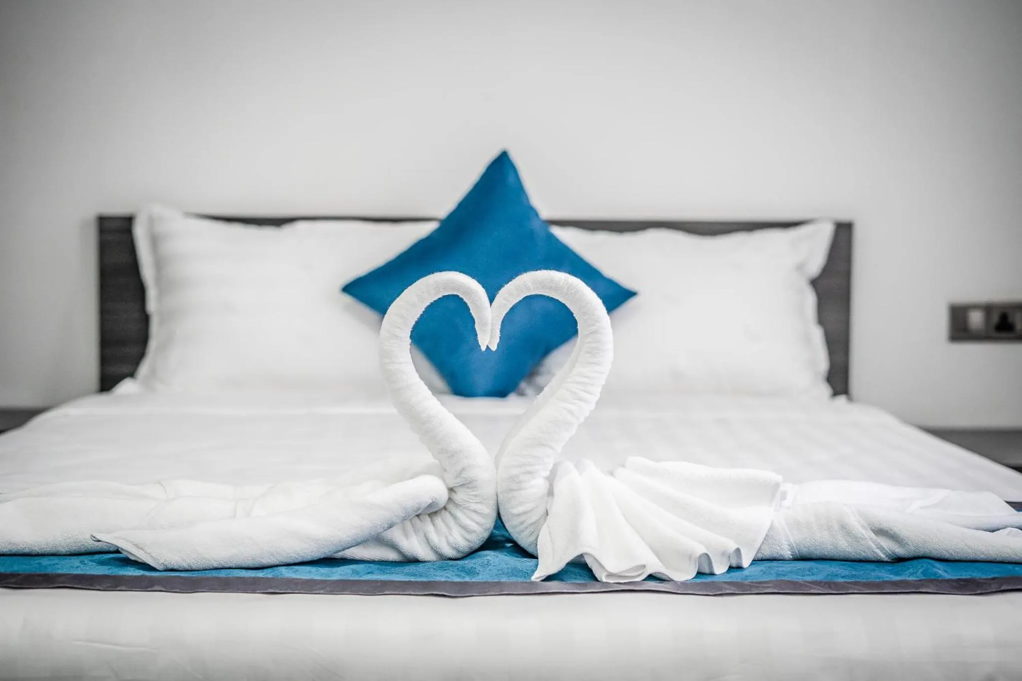 Bed in A&J Kampot Boutique