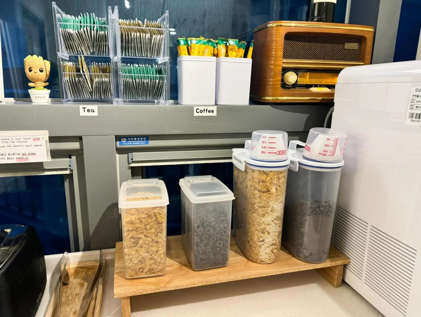 Continental breakfast in Seoul Cube Jongro