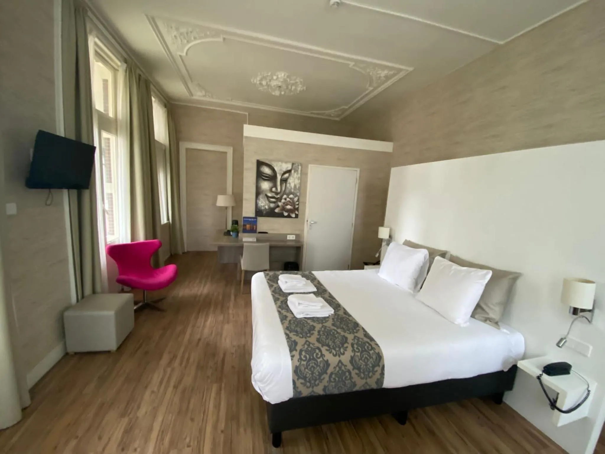 Bed in Hotel Andante aan Zee